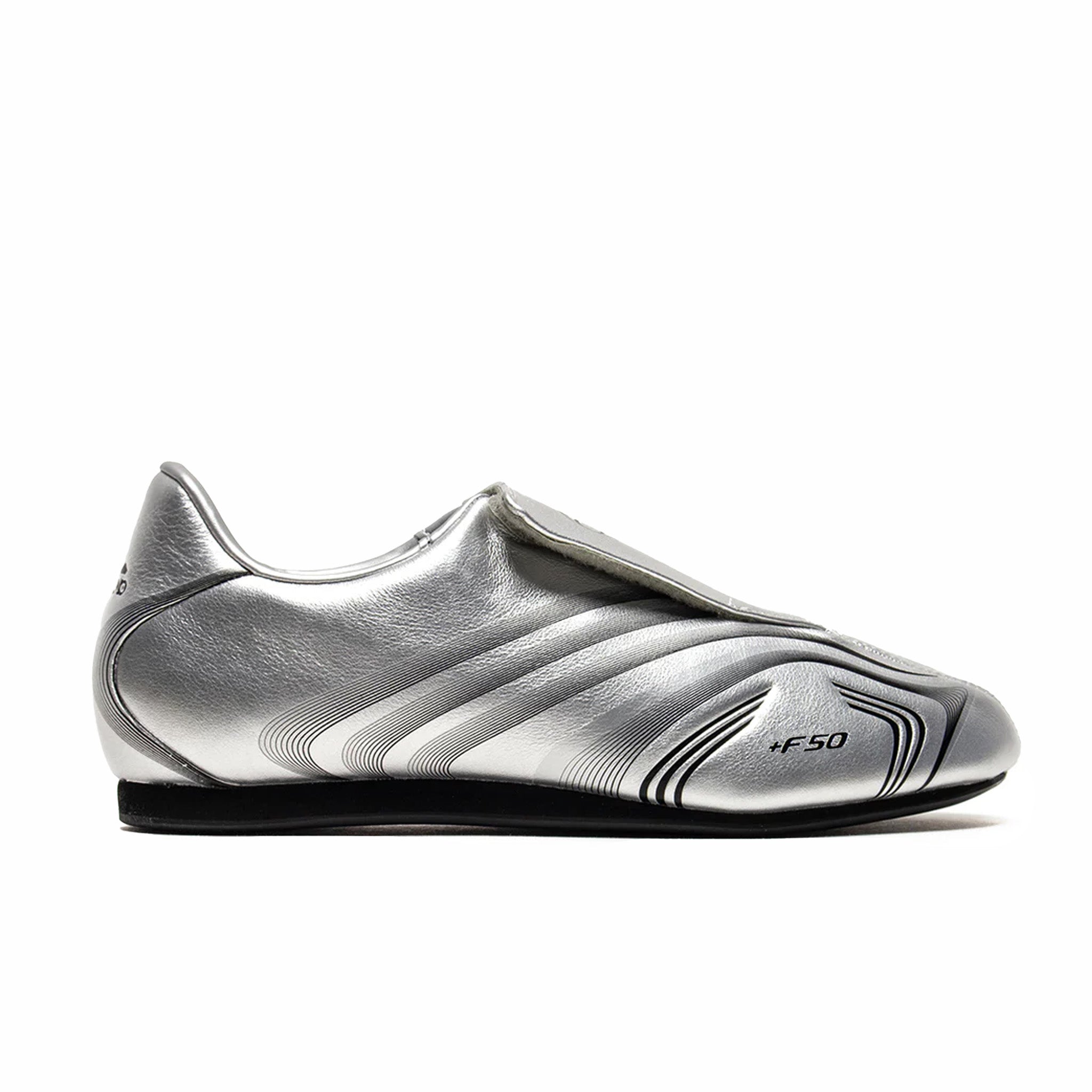 Adidas Women&#39;s Taekwondo F50 Shoes (Silver Metallic/Core Black)