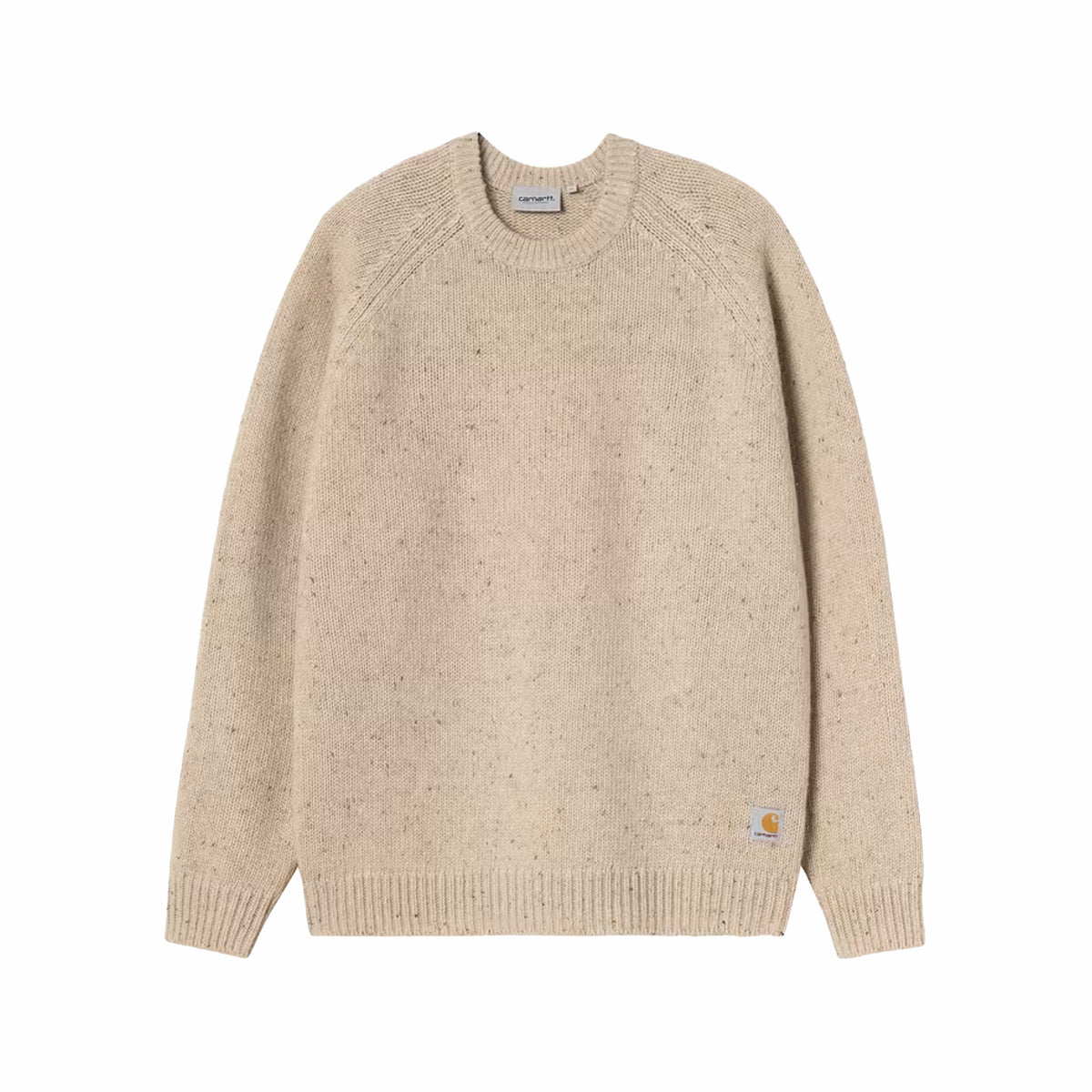 Carhartt WIP Anglistic Sweater (Speckled Fluer De Sel)