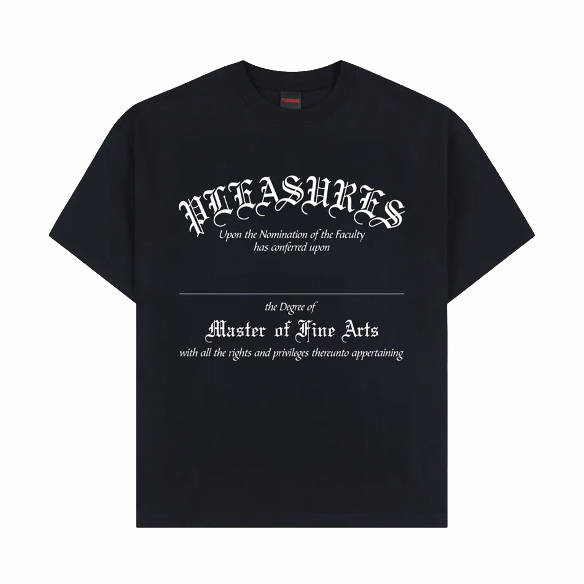 Pleasures Degree T-Shirt (Black)