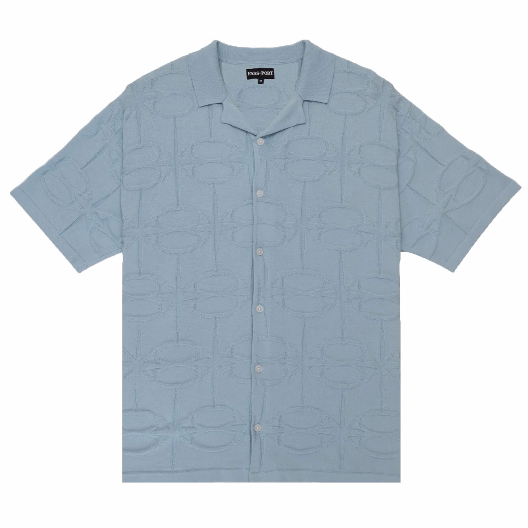 Pass~Port Soap Sparkle Organic Knitted Leagues Shirt (Powder Blue) - August Shop