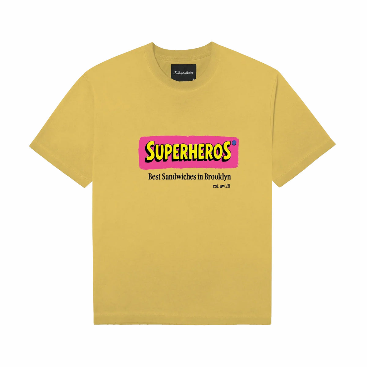 Kidsuper Superheros Tee (Maize)