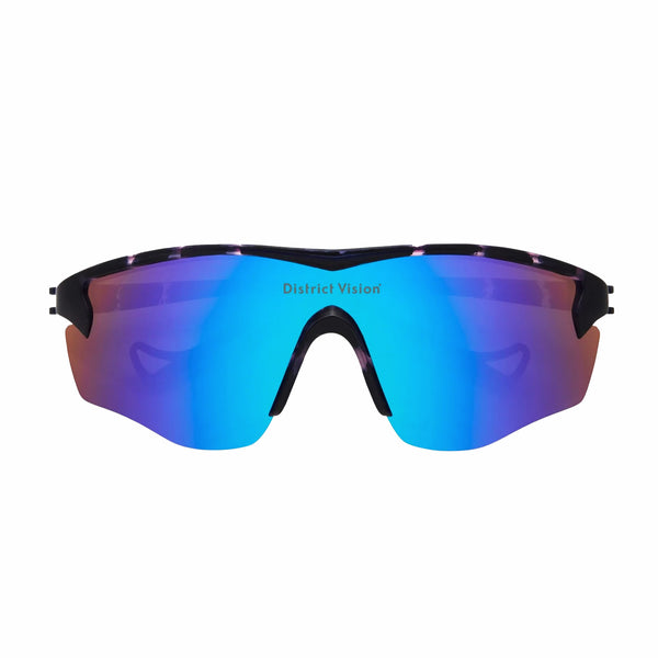 District Vision Junya Racer (Navy Pink Mosaic / D+ Blue Mirror