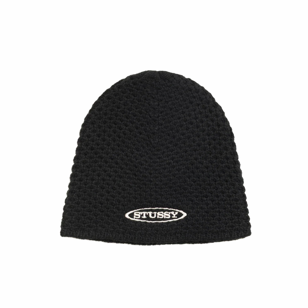 Stüssy Textured Knit Skullcap (Black) - August Shop