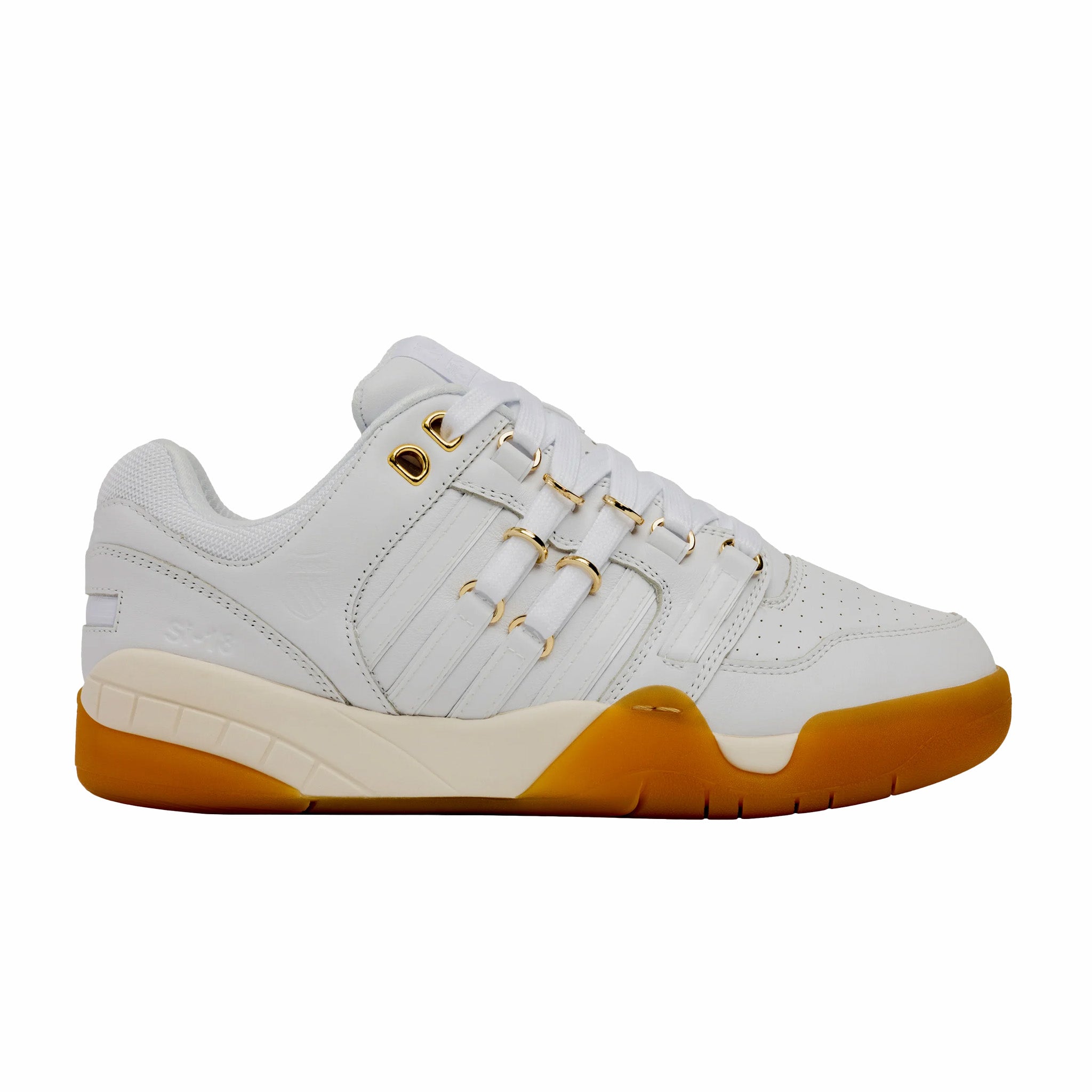 K-Swiss Men's KSRC SI-18 International (White/Erget/Gum/Gold) - August Shop