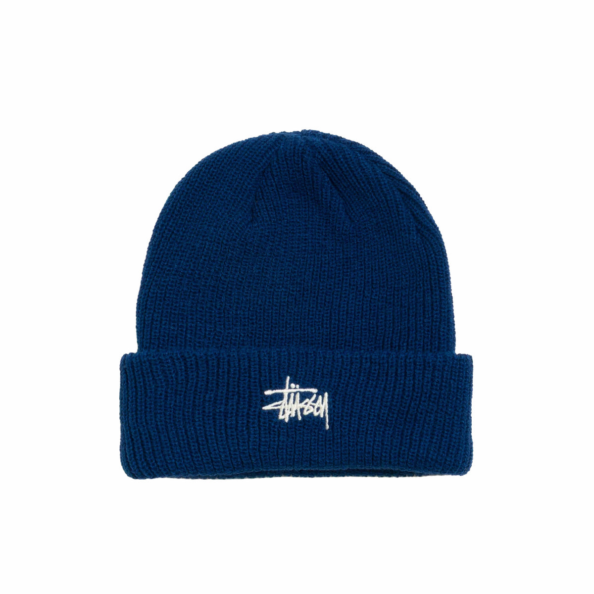Stüssy Basic Cuff Beanie (Blueberry) - August Shop