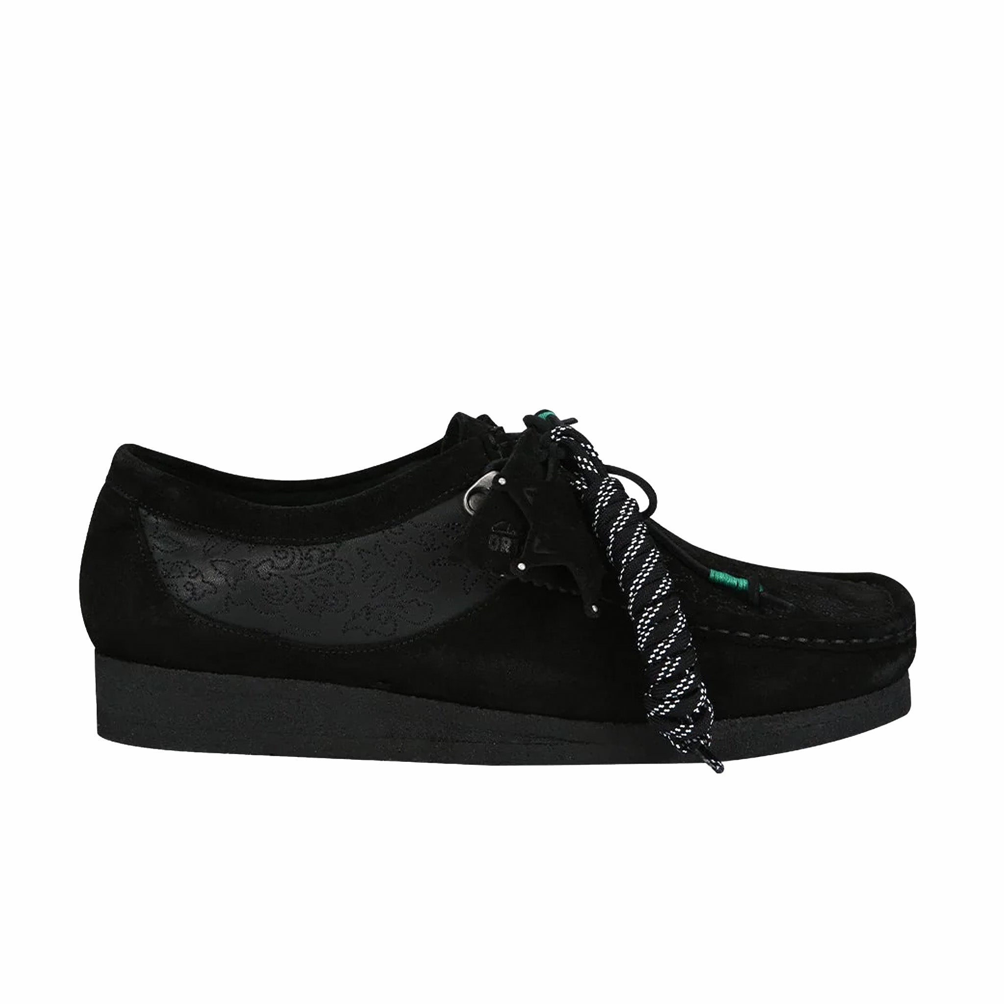 Clarks x Andersson Bell "ADSB" Wallabee Embroidery (Black)