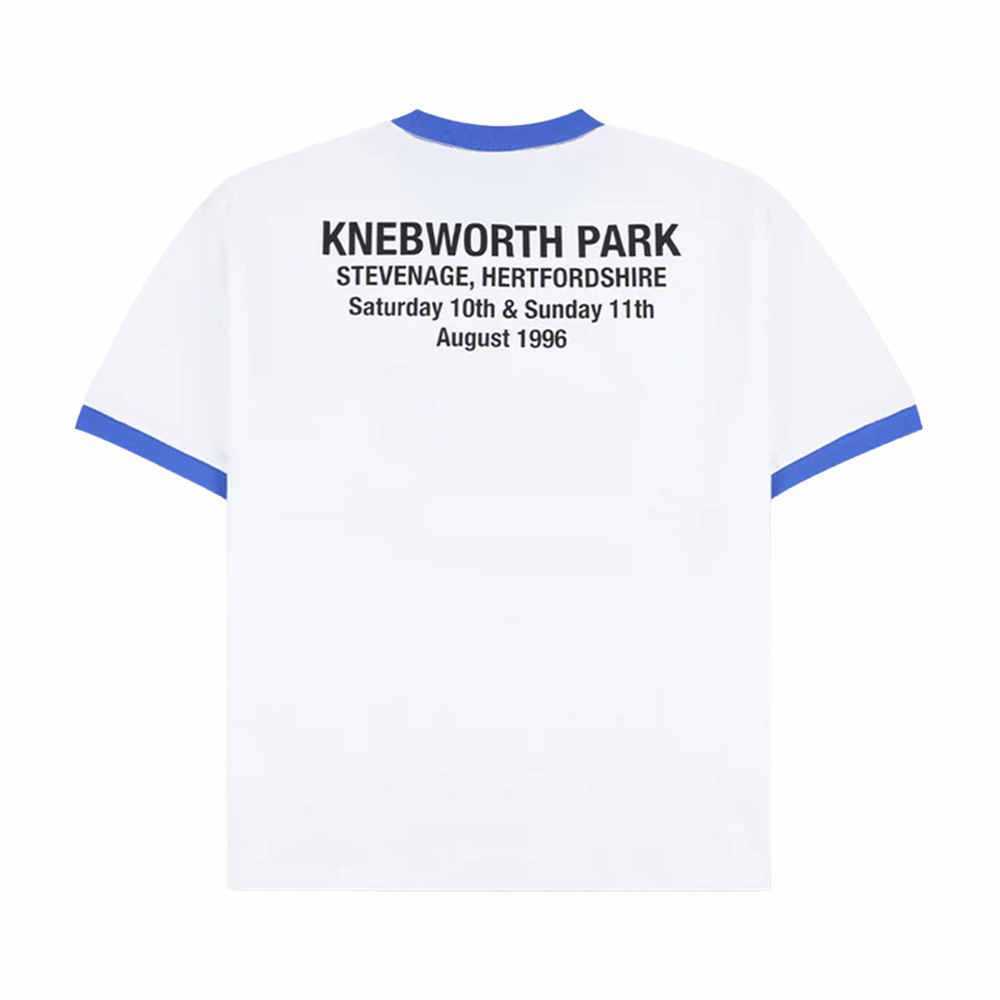 Pleasures x Oasis 1966 Ringer T-Shirt (White) - August Shop