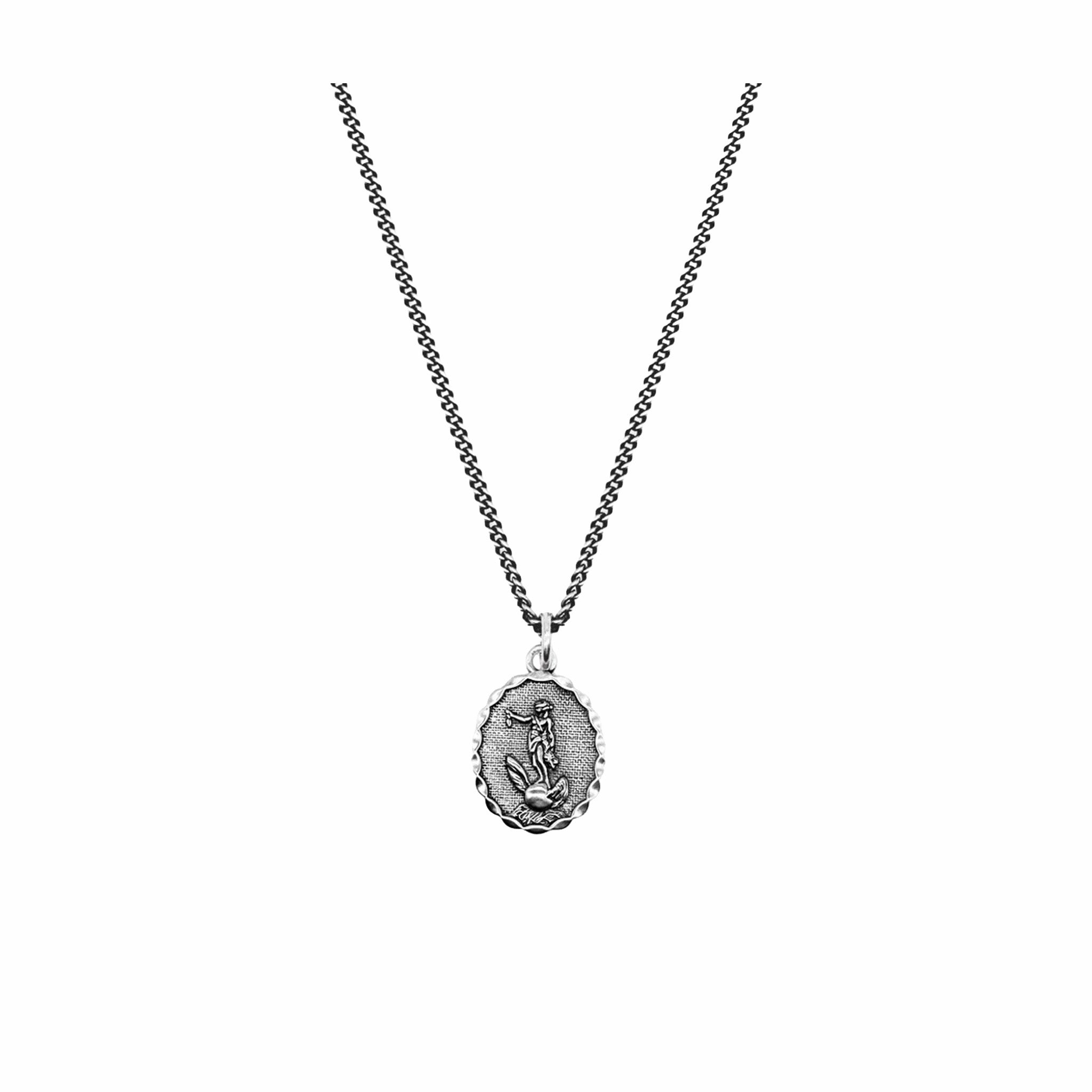 Serge DeNimes Silver Fortuna Necklace (Silver) - August Shop