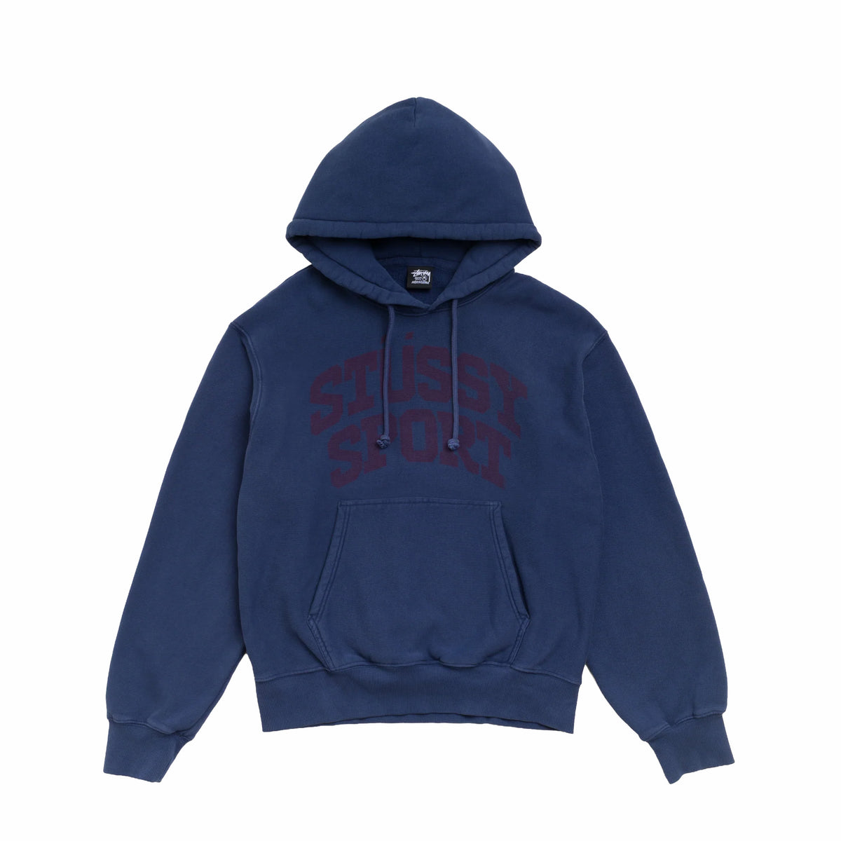 Stüssy Block Sport Garment Dyed Hoodie (Midnight)