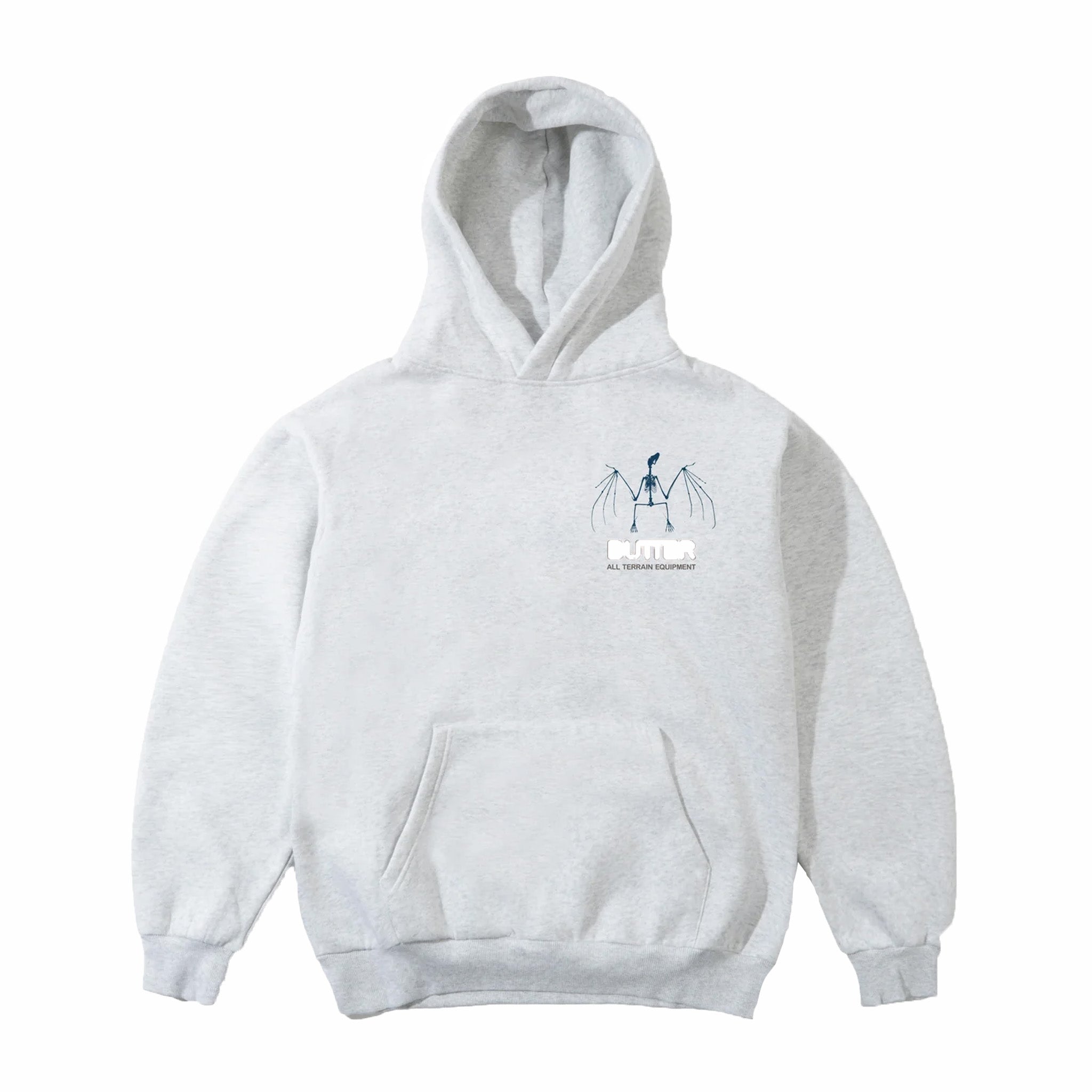 Butter Goods Nocturnal Pullover Hoodie (Ash) - August Shop
