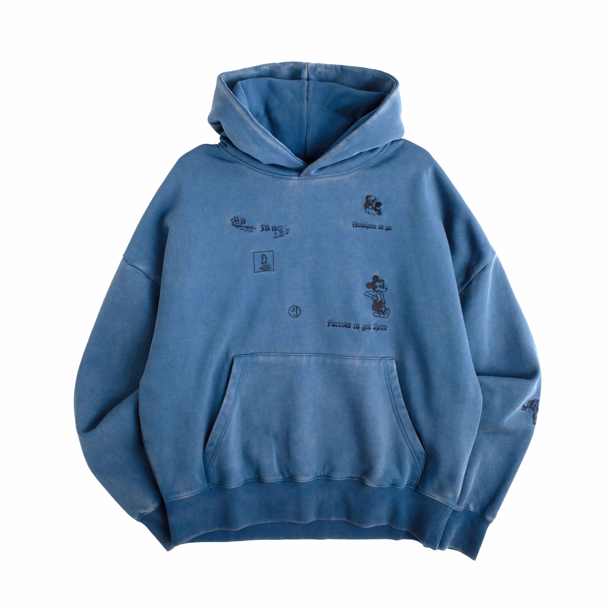 Jungles Nowhere To Go Hoodie (Blue)