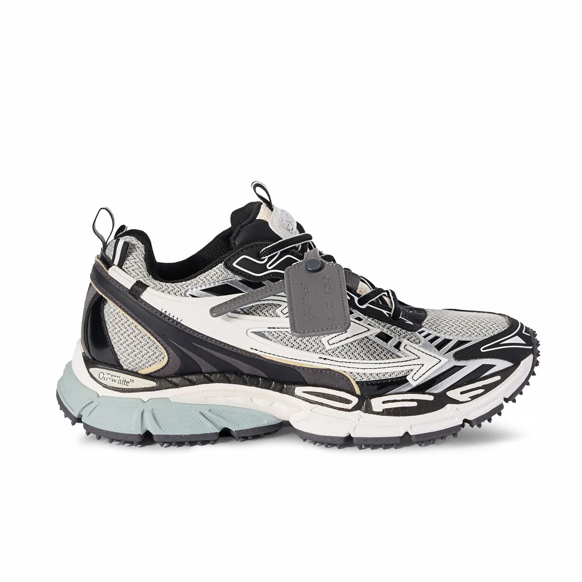 Off-White Be Right Back Sneakers (Light Grey/Black)
