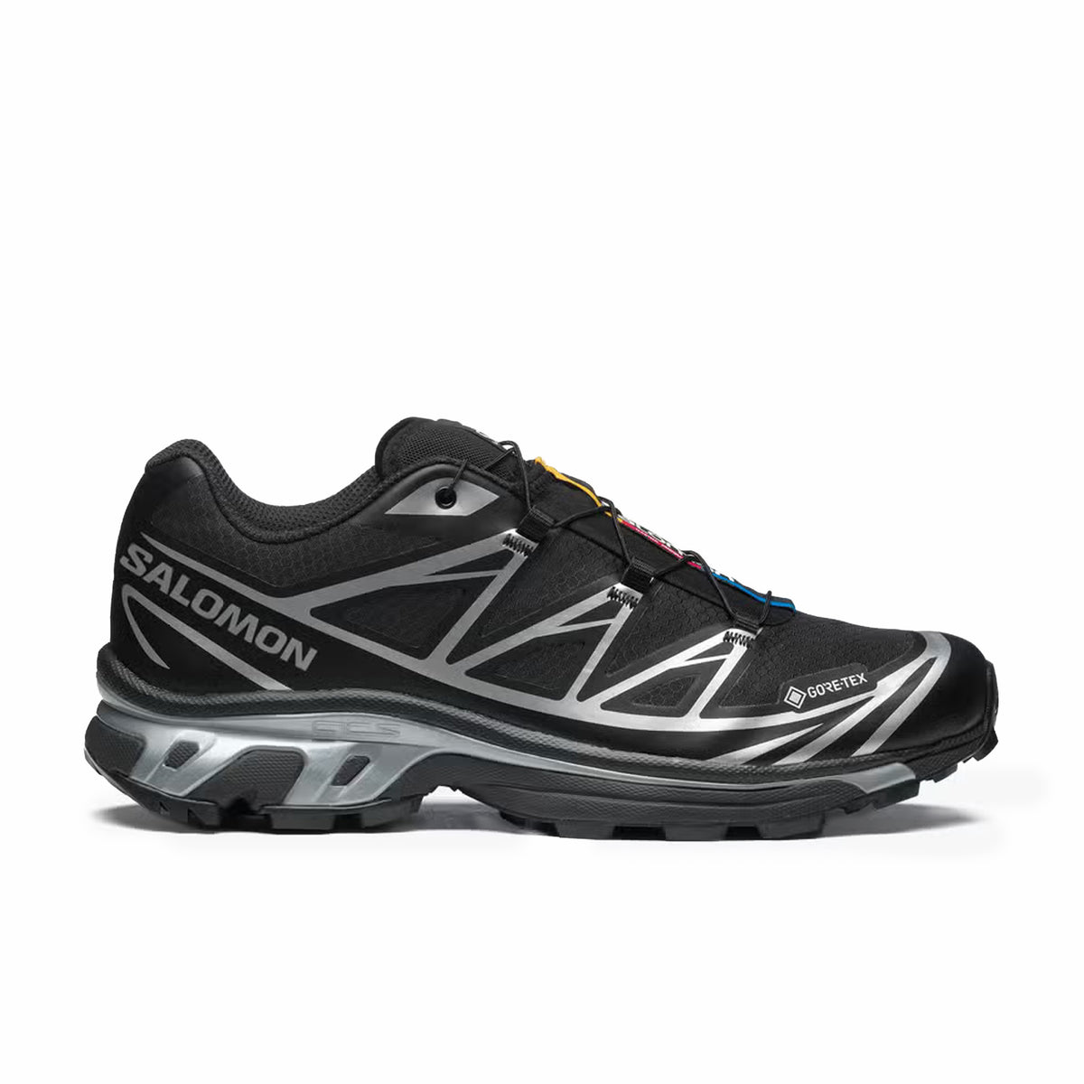 Salomon Unisex XT-6 GTX (Black/Black/Ftw Silver)