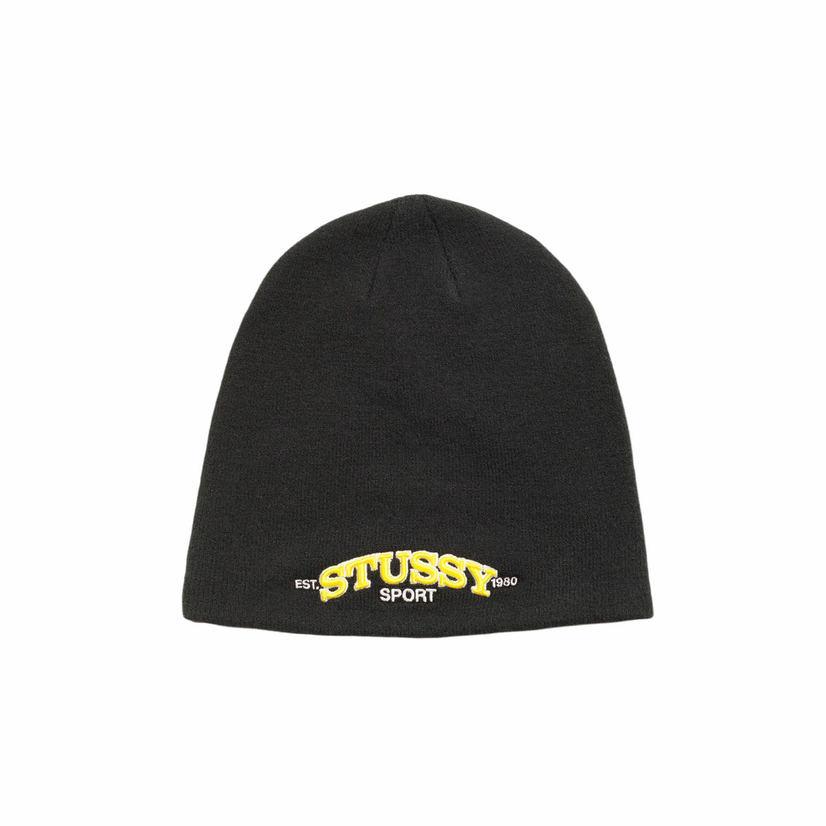 Stüssy Classic Sport Skullcap Beanie (Black) - August Shop