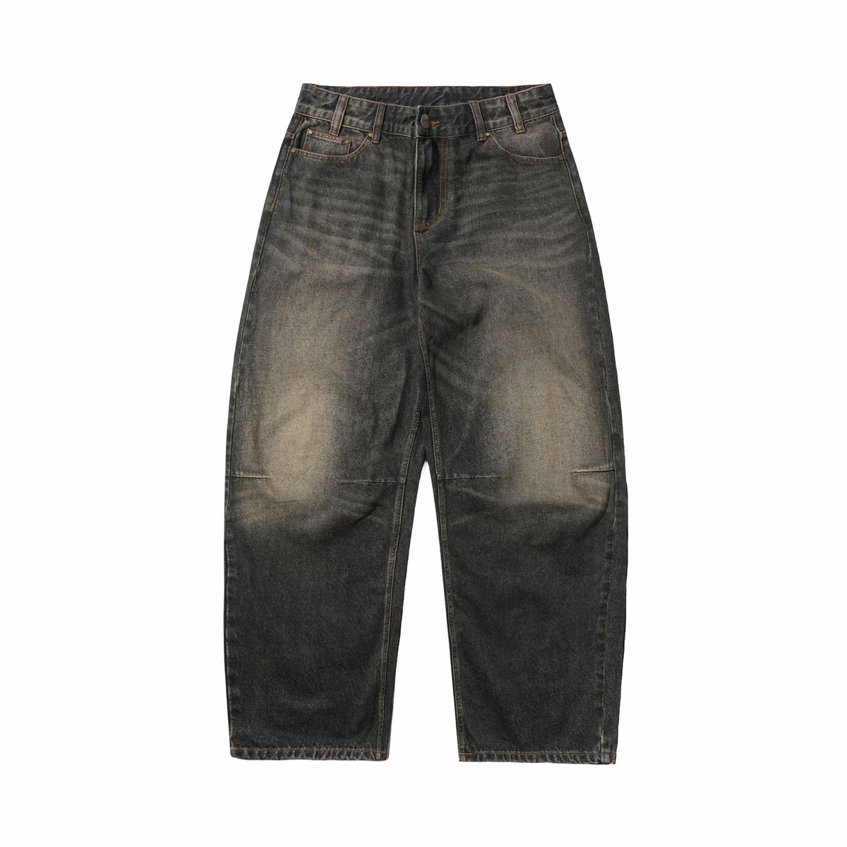 Butter Goods Wide Cut Denim Jeans (Faded Brown Wash)