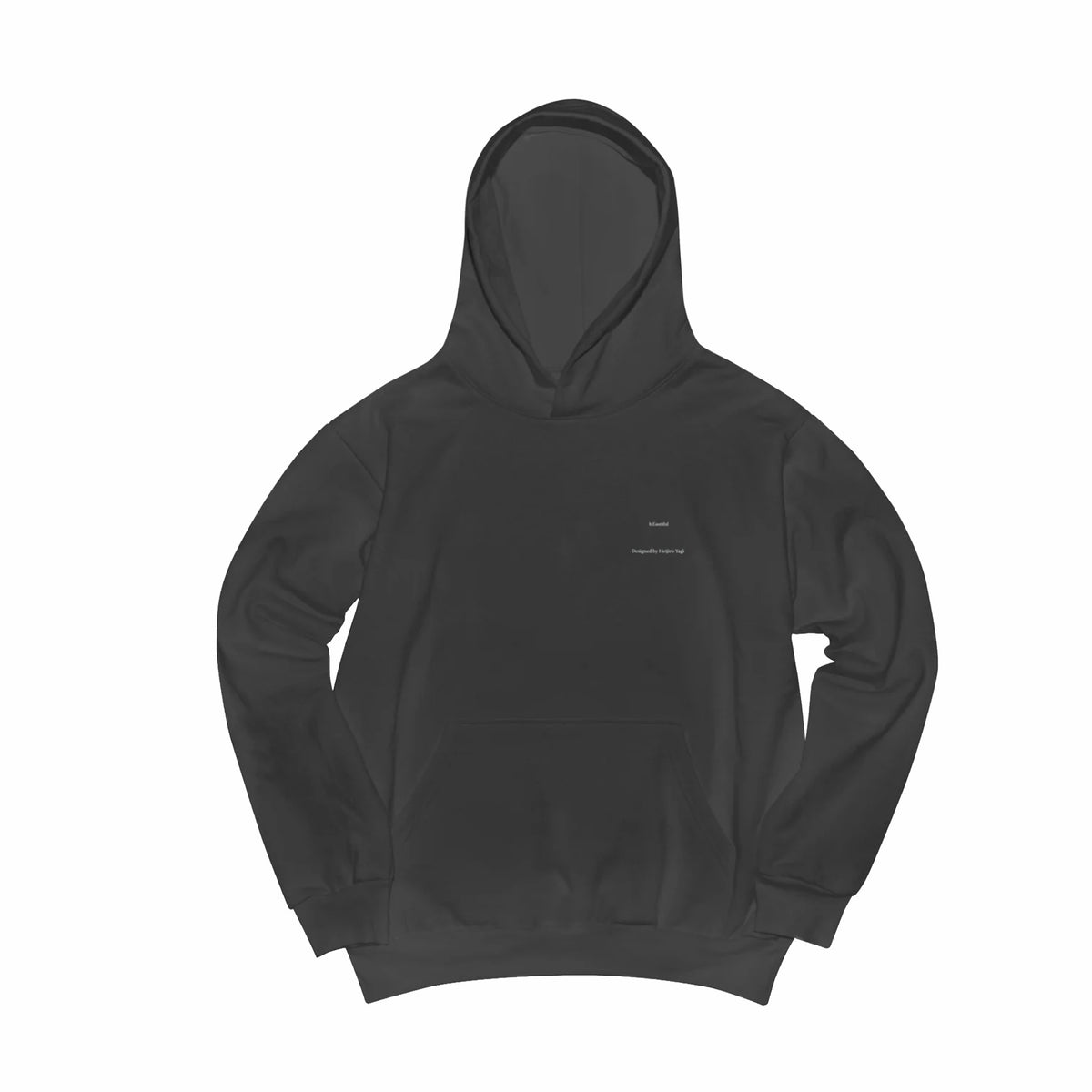B.eautiful x Heijiro Yagi Untitled.2681 Hoodie (Vintage Black)