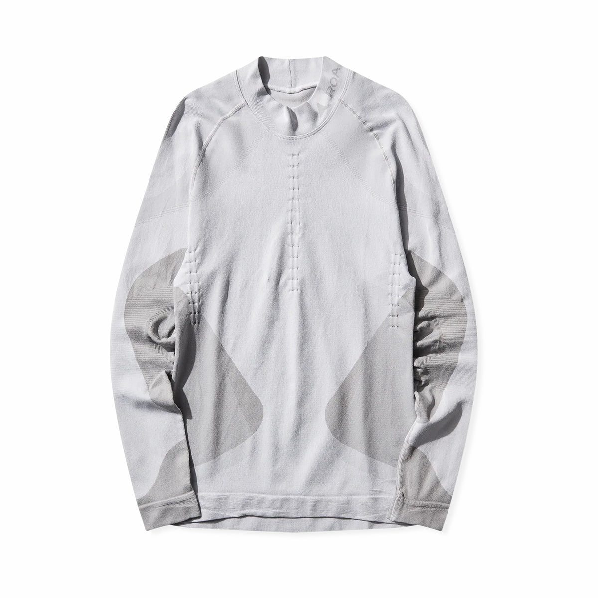 ROA Daze Compression Seamless Long Sleeve Tee (White)