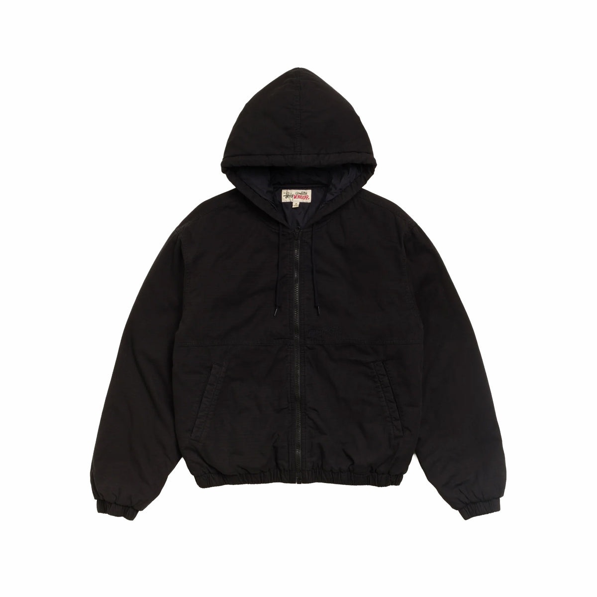 Stüssy Work Jacket Ripstop (Black)