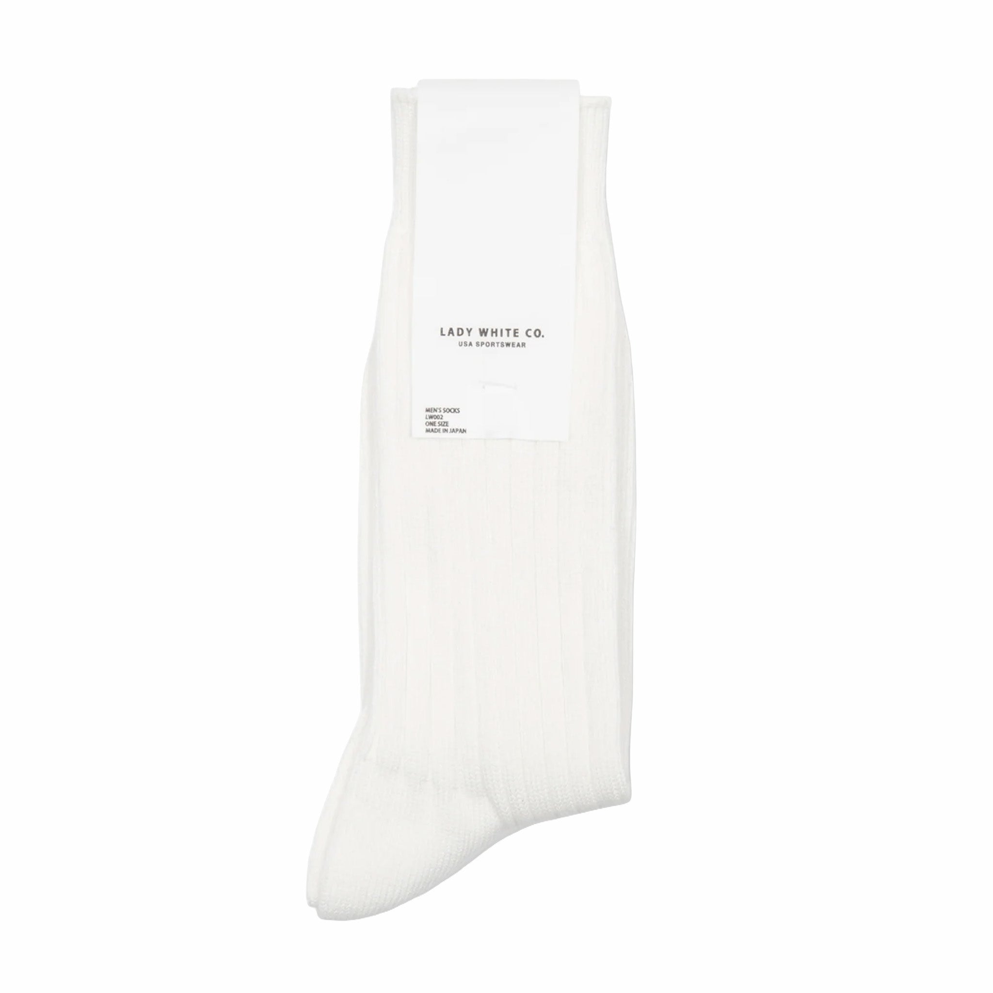 Lady White Co. Socks (White) - August Shop
