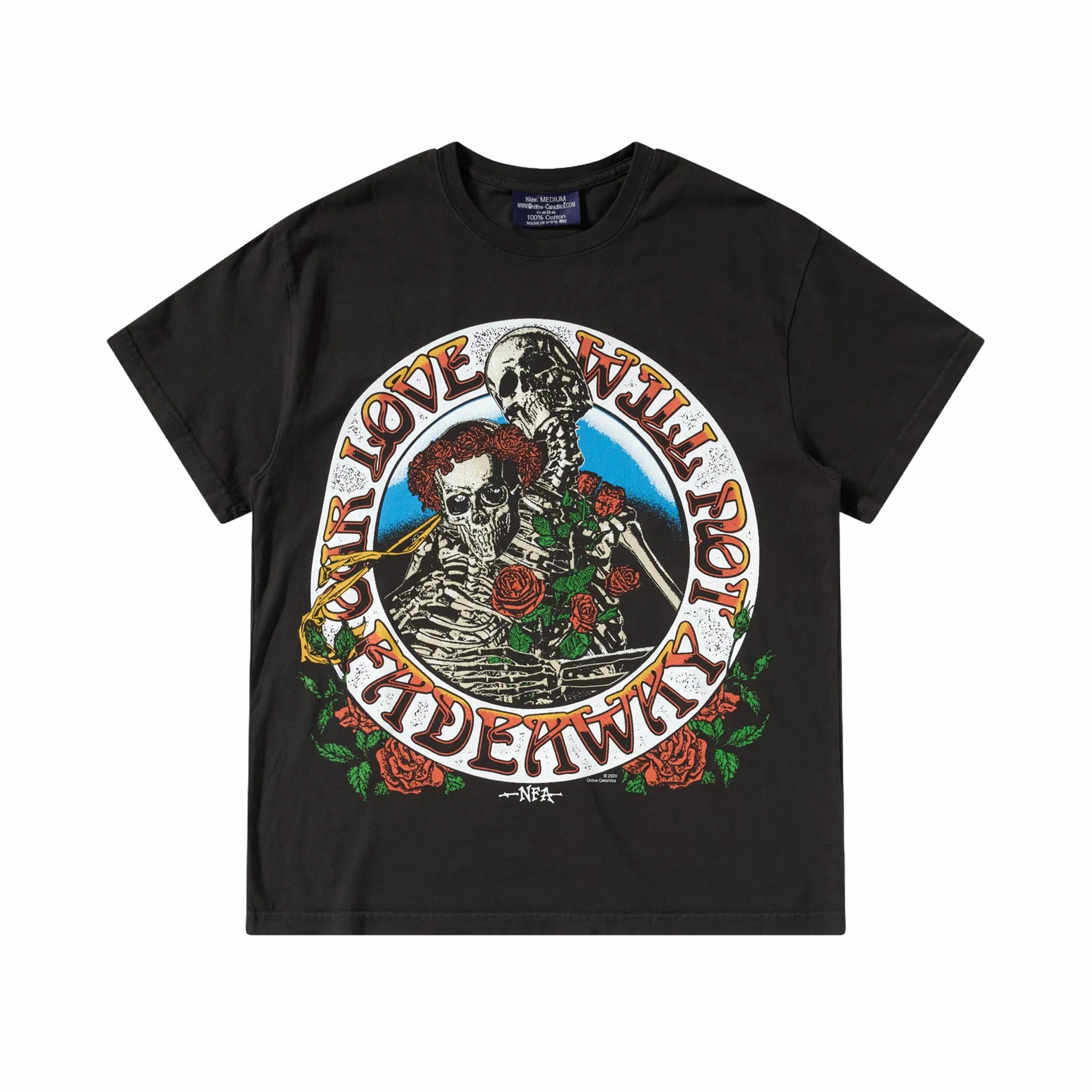 Online Ceramics What A Long Strange Trip It Is Tee (Black)