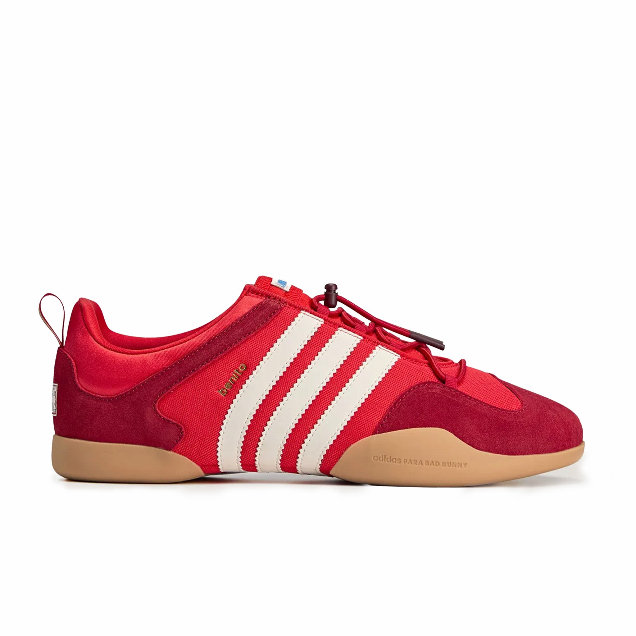 Adidas x Bad Bunny Unisex Ballerina “Flamboyan” (Vivid Red/Chalk White/Power Red) - August Shop