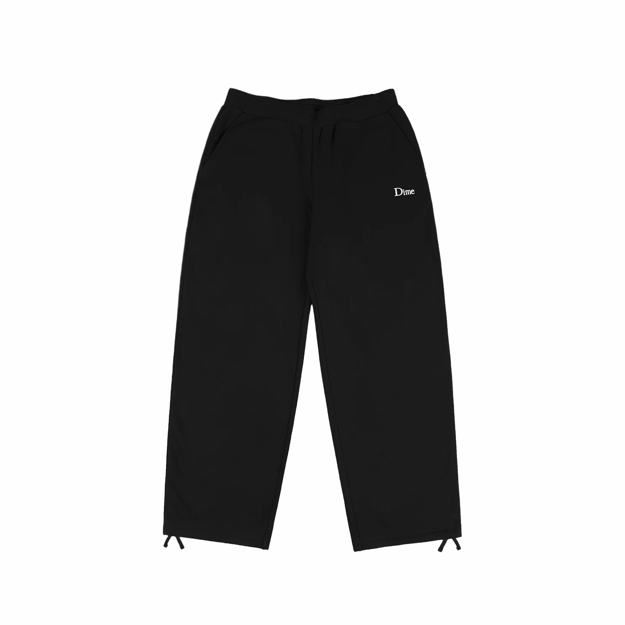 Dime Classic Small Logo Sweatpants (Black)