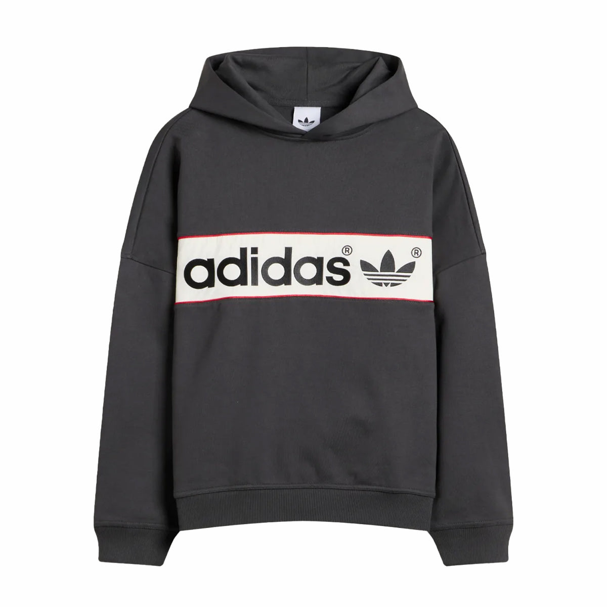 Adidas Block Hoodie (Utility Black) - August Shop