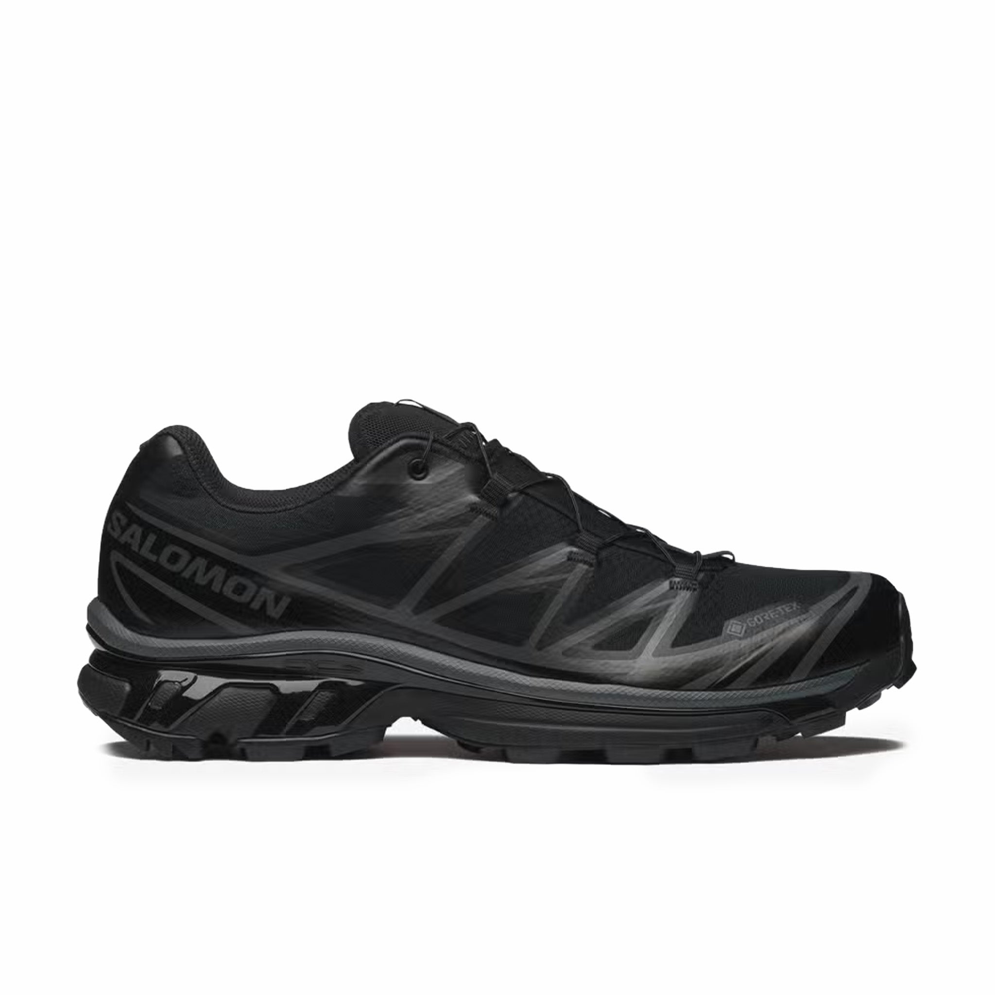 Salomon Unisex XT-6 GTX (Black/Black/Asphalt)