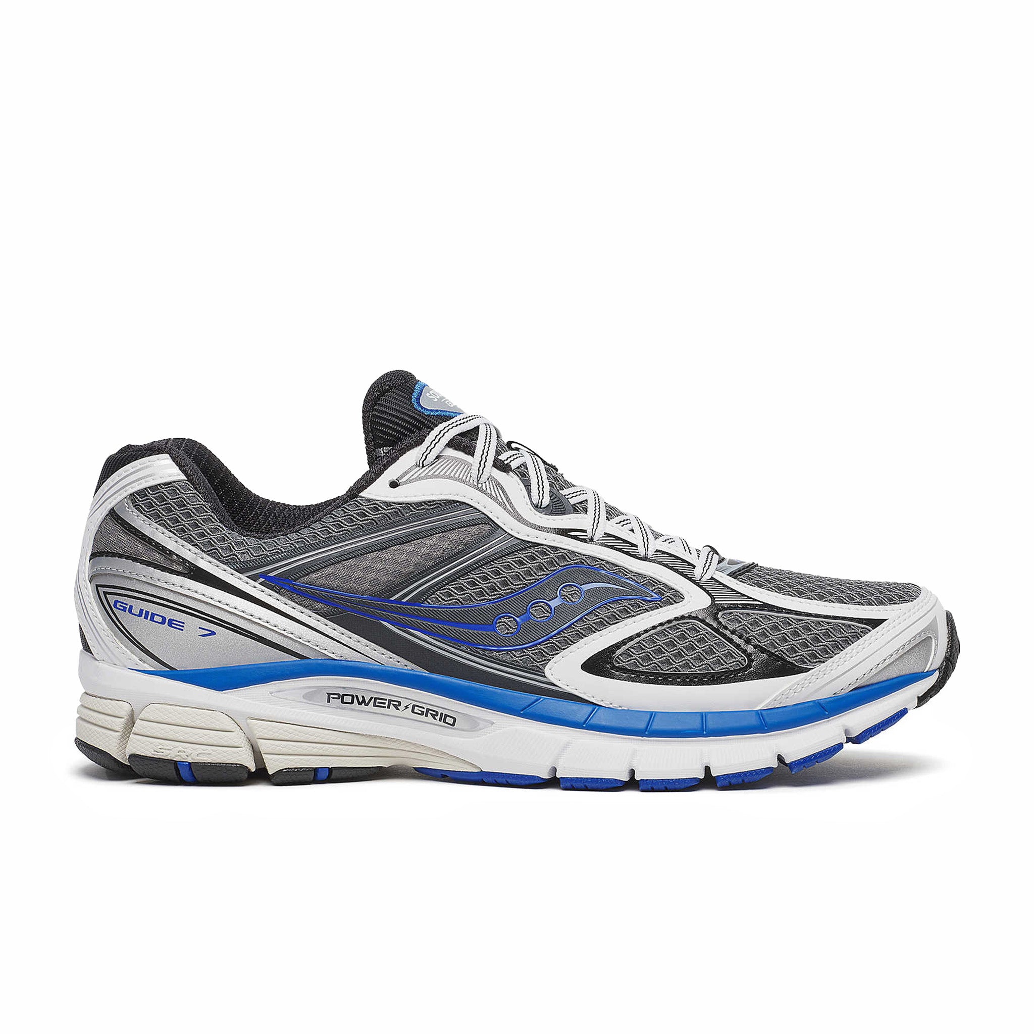 Saucony Men's Progrid Guide 7 (Grey/Lapis) - August Shop