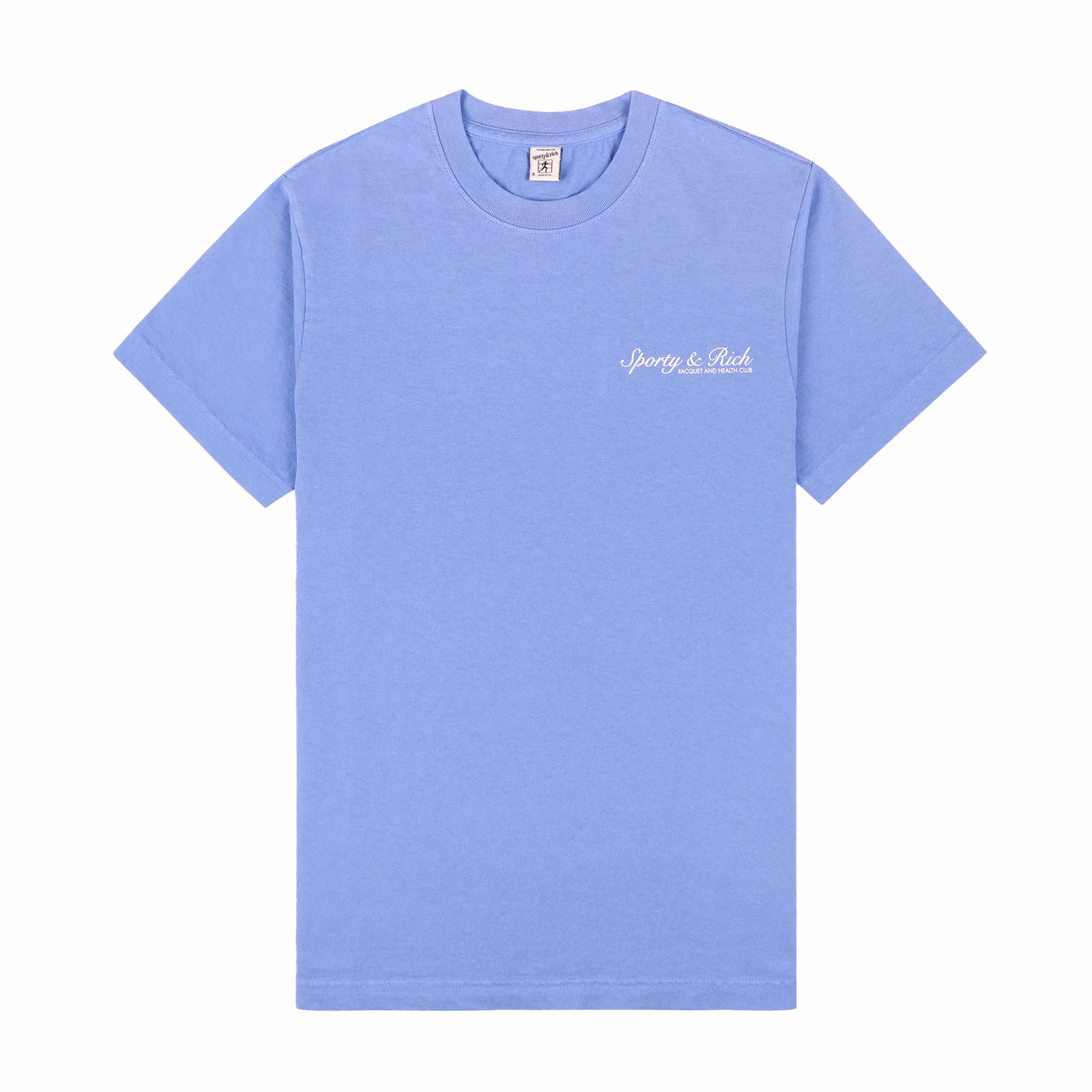 Sporty &amp; Rich Men's Syracuse T-Shirt (Flax Blue) - August Shop
