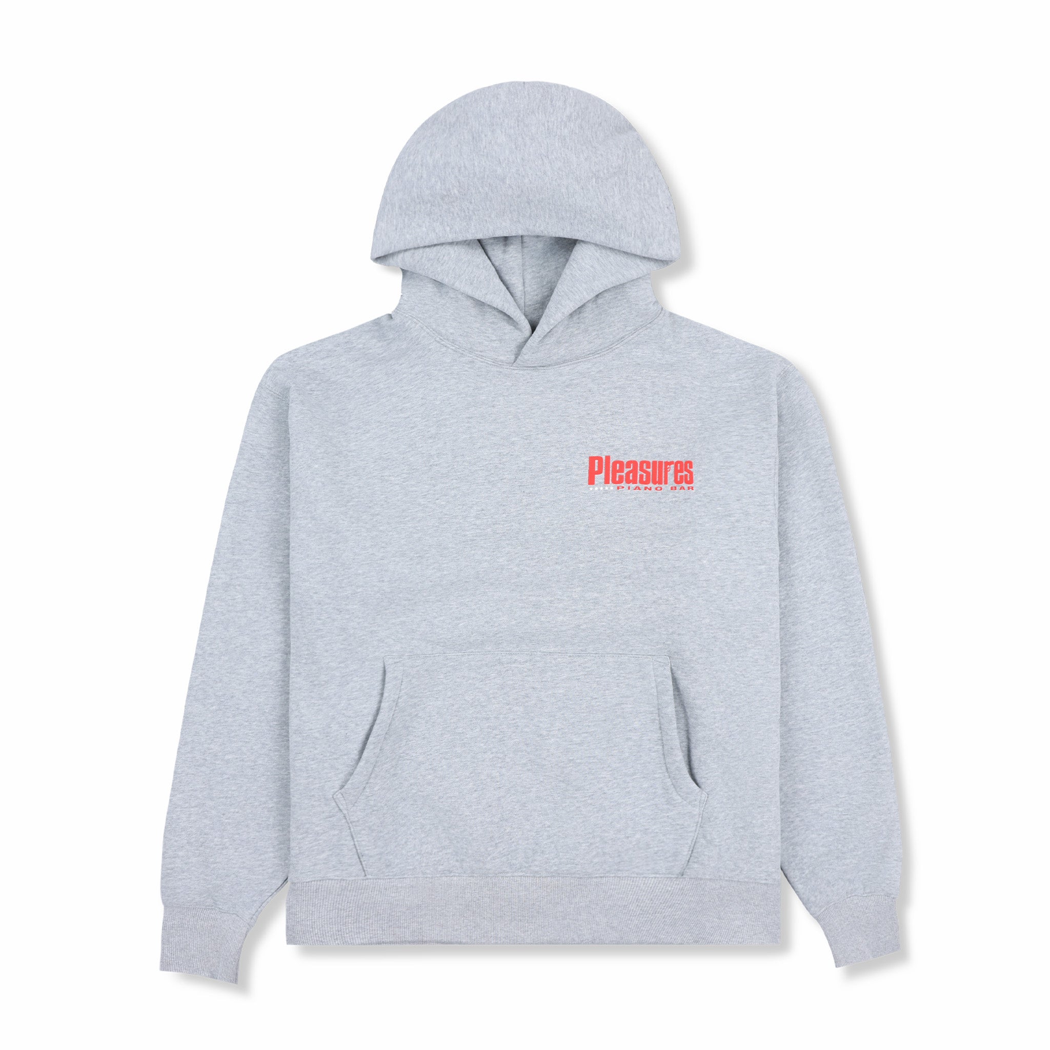 Pleasures Piano Bar Hoodie (Heather Grey) - August Shop
