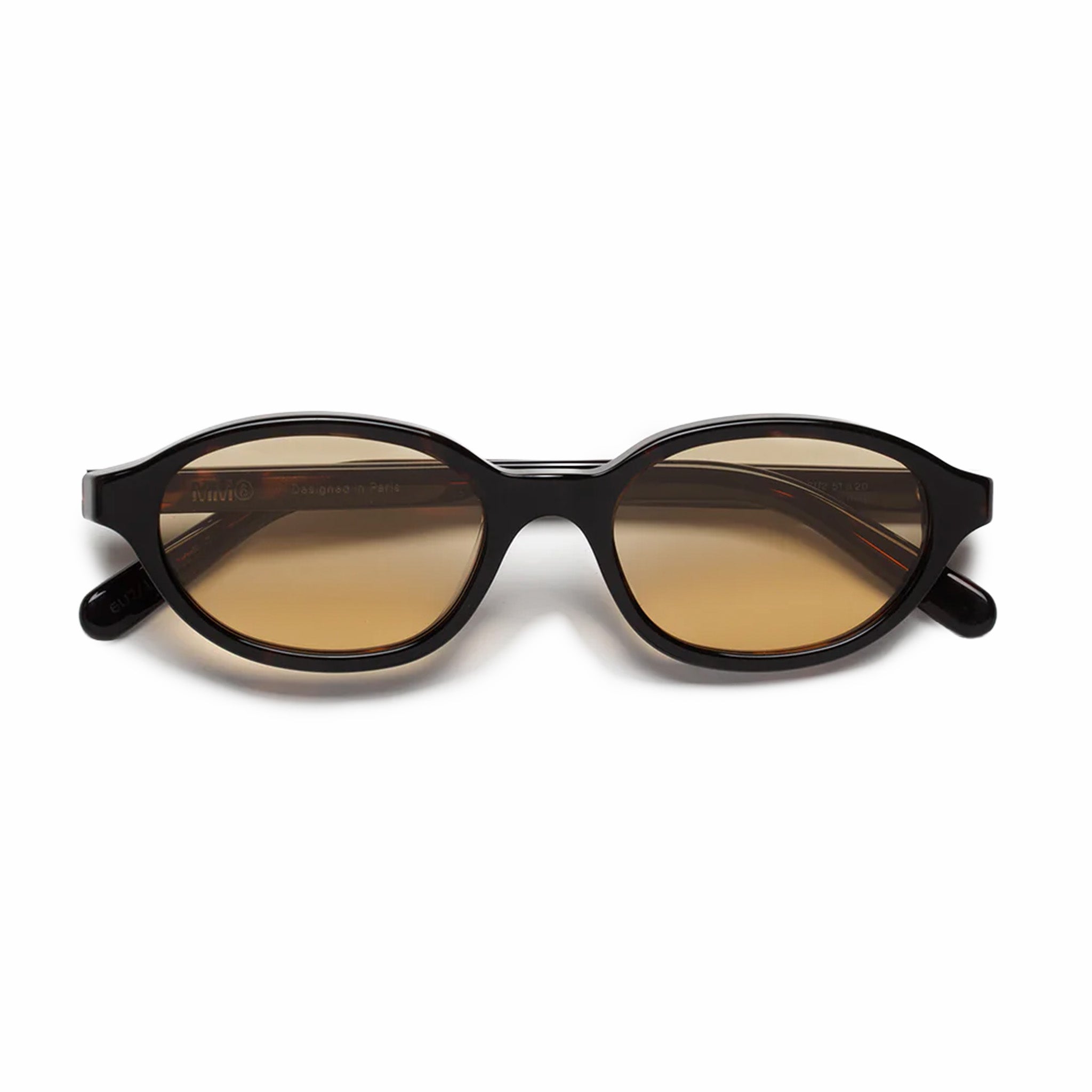 MM6 Maison Margiela 6U2 Lunettes 2 Sunglasses (Havana) - August Shop