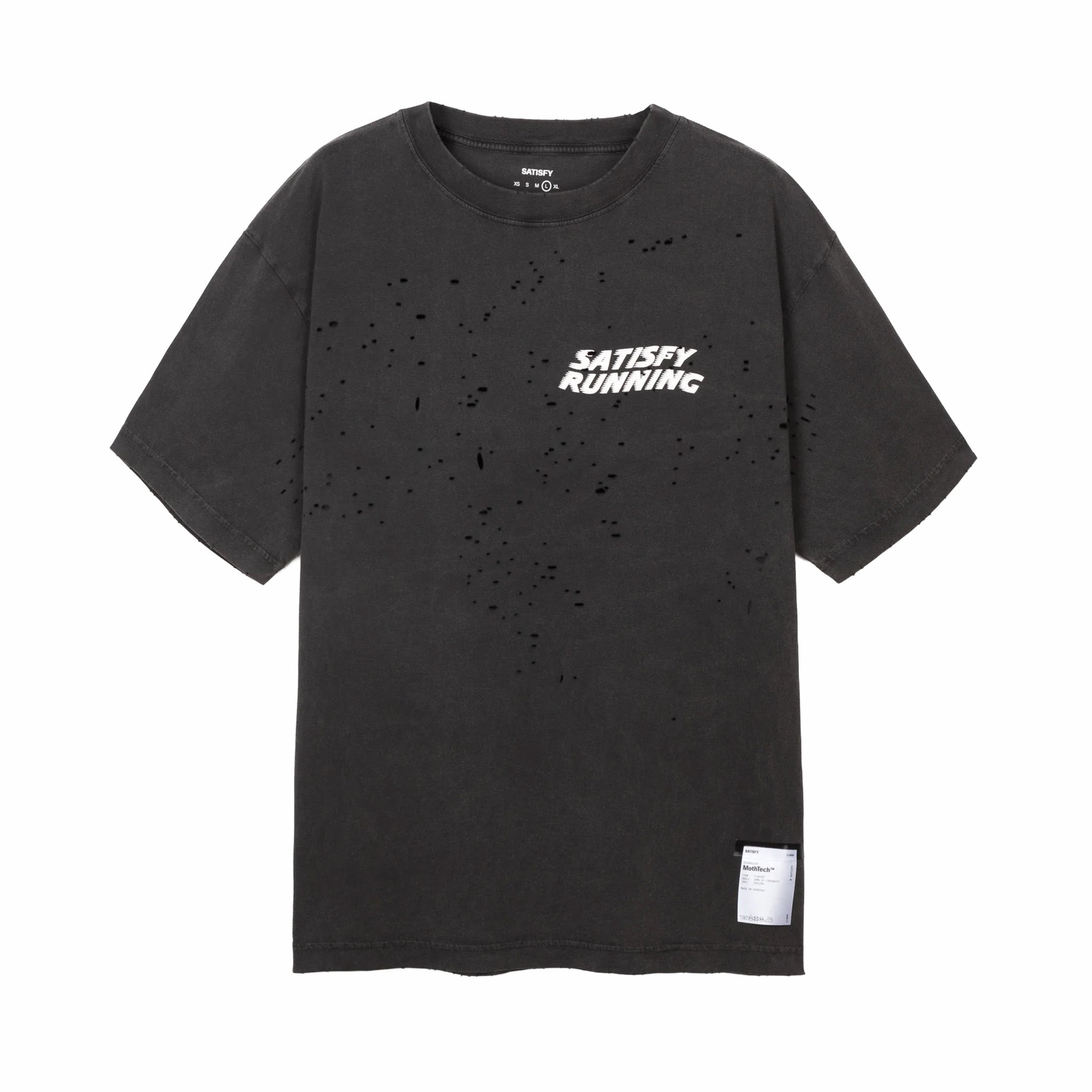 Satisfy Men's MothTech T-shirt 11006-00A08 (Aged Black)