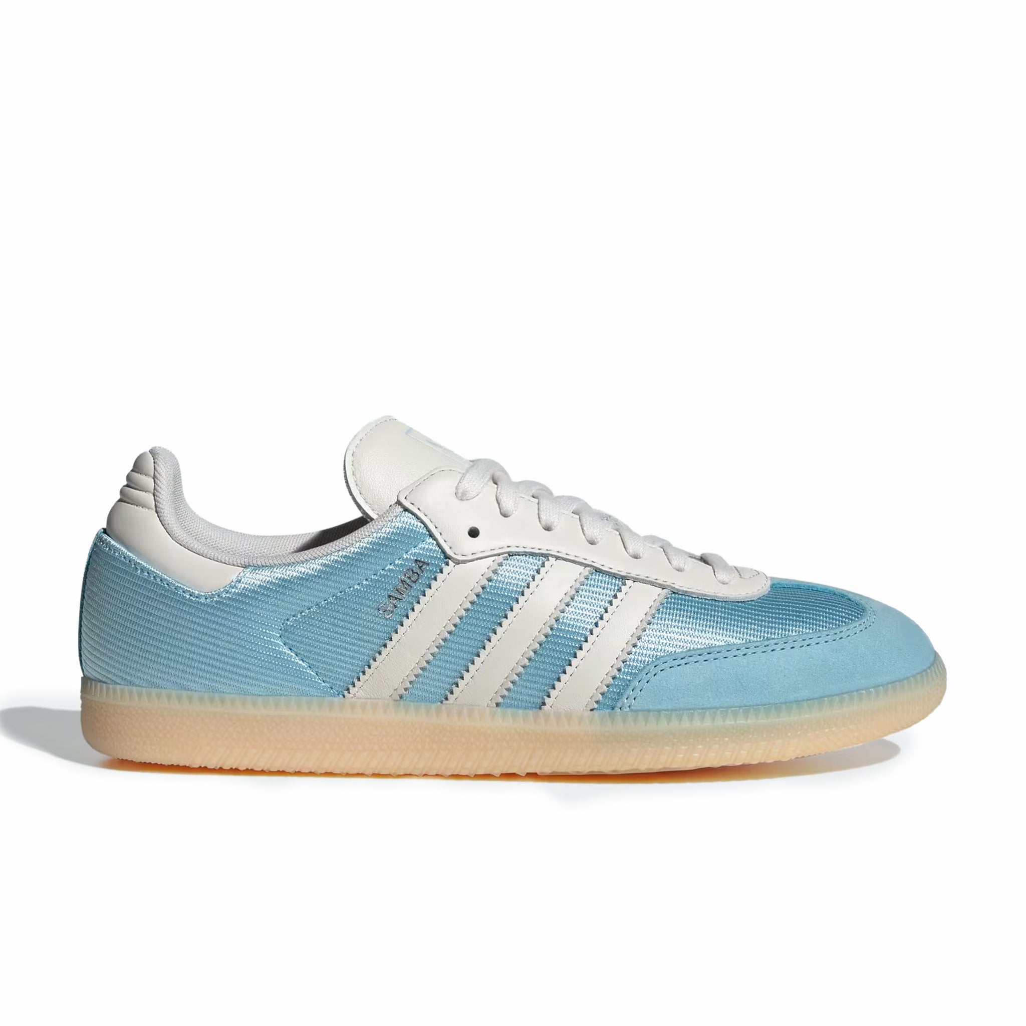 Adidas Men's Samba OG (Icey Blue/Chalk White/Sand Strata) - August Shop