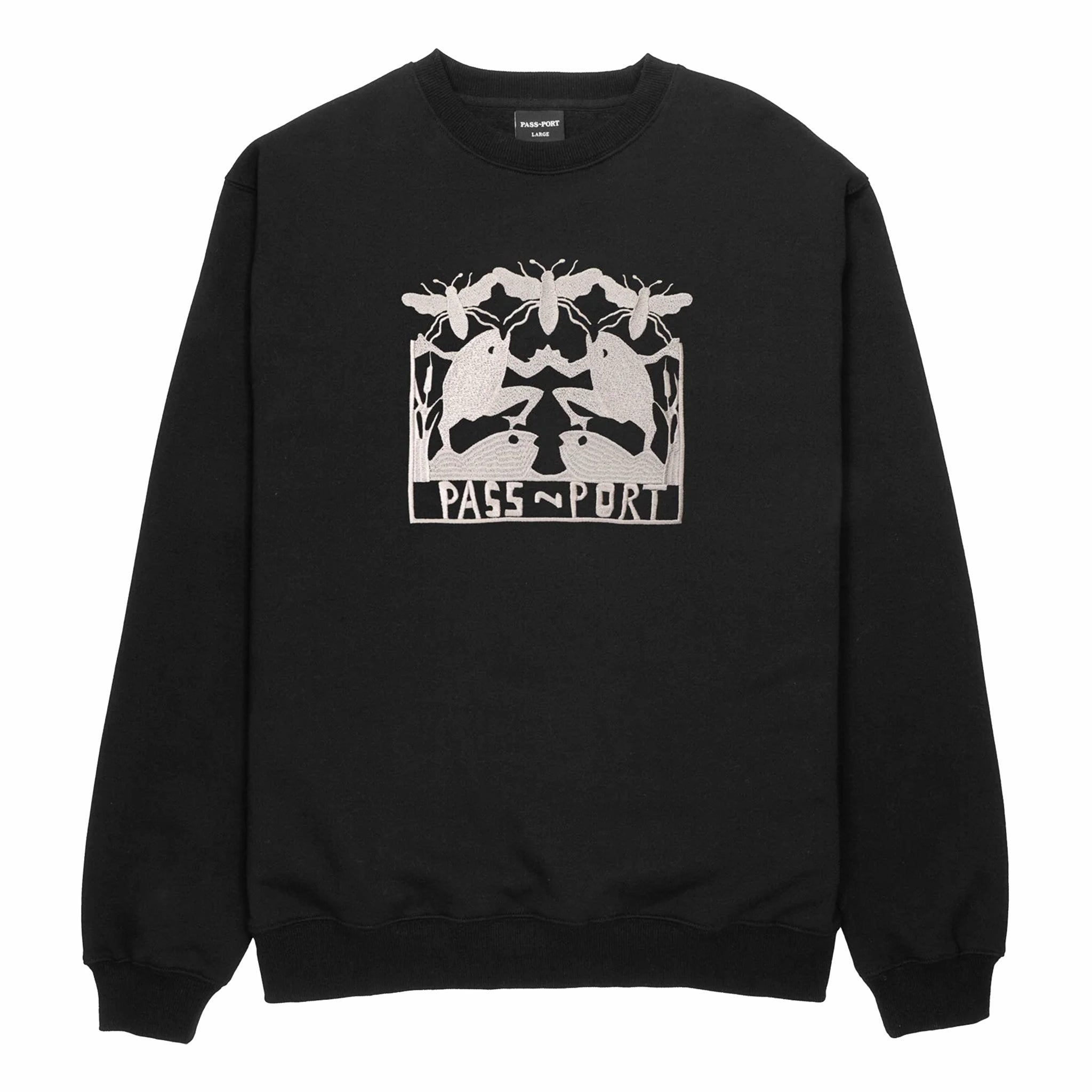 Pass~Port Scissorcraft Sweater (Black) - August Shop