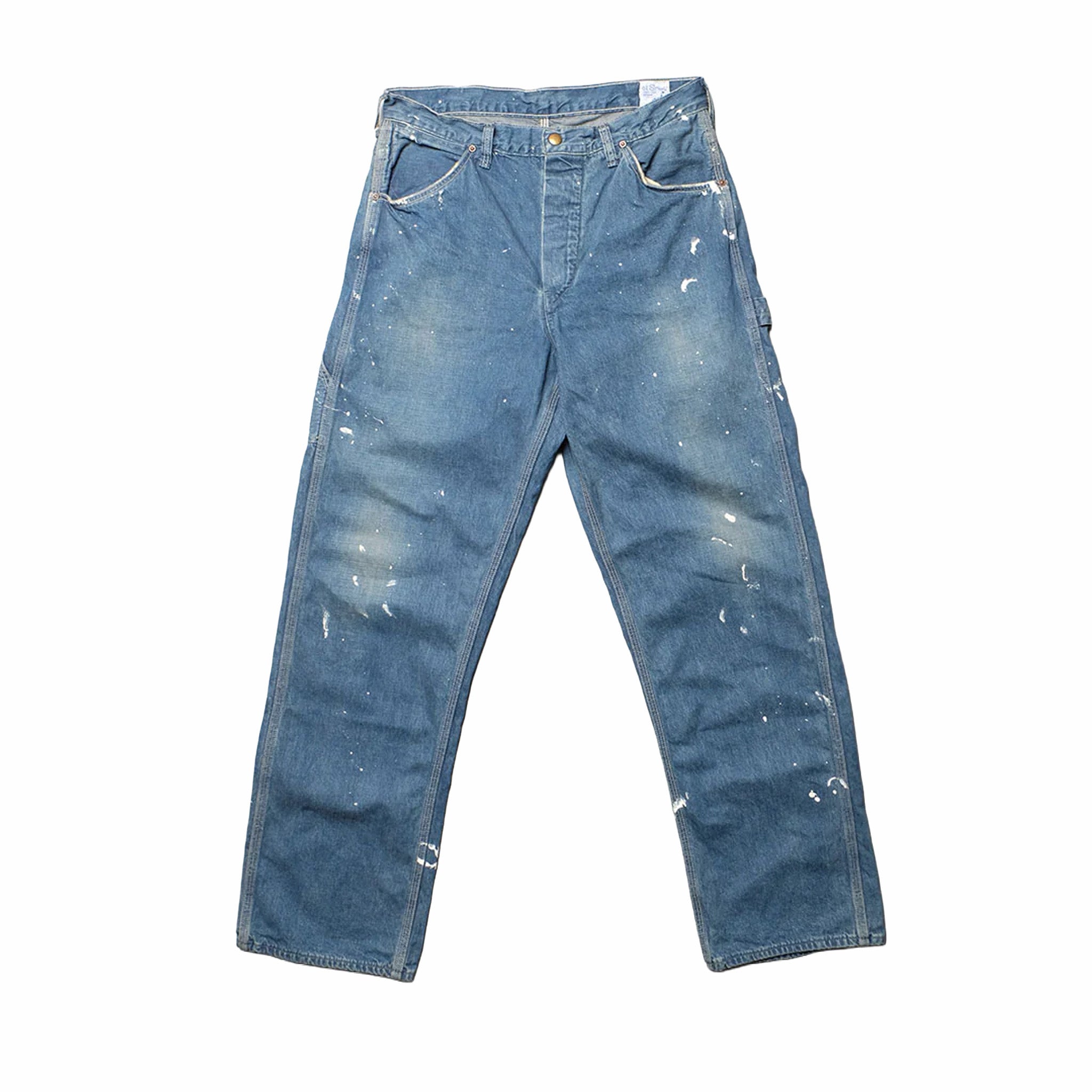 Orslow Denim Painter Pant - Paint (Used Wash) - August Shop