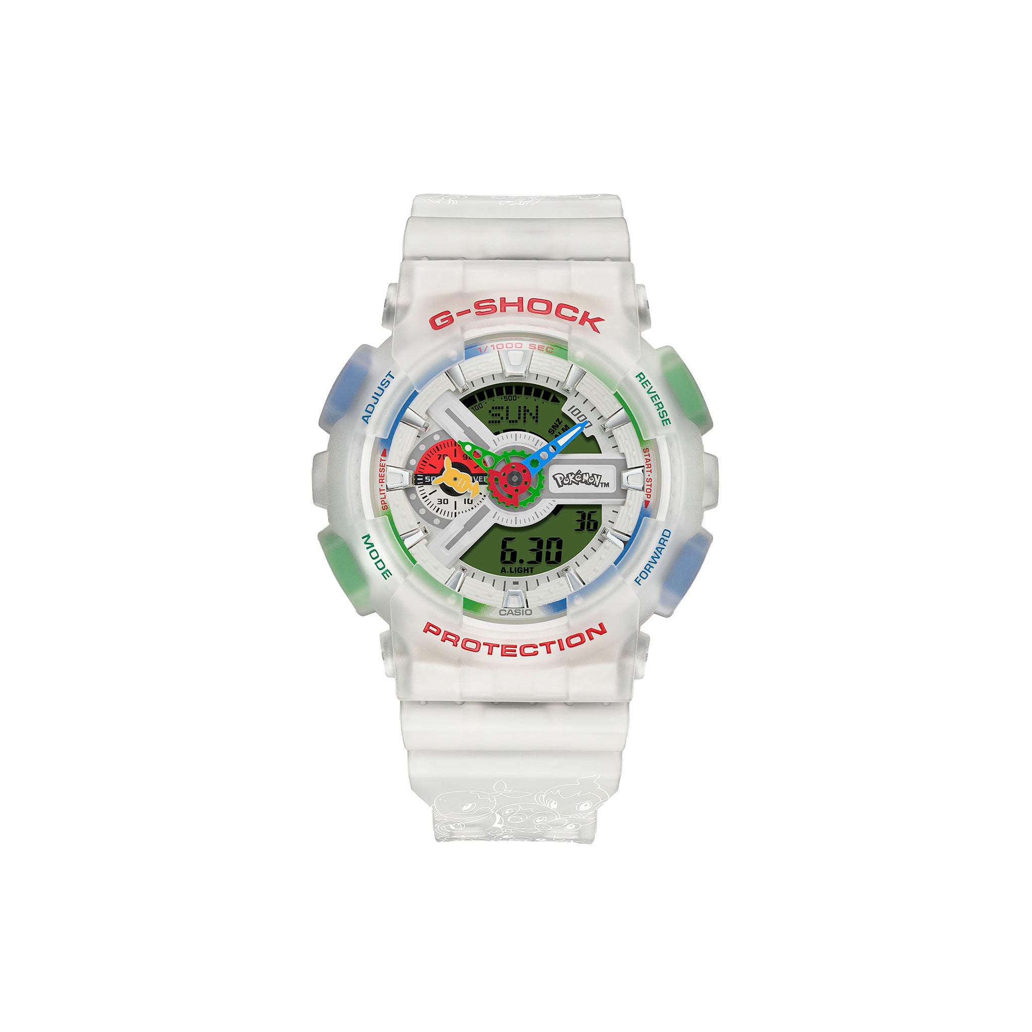 G-Shock x Pokémon GA110PKM-7A (Clear)