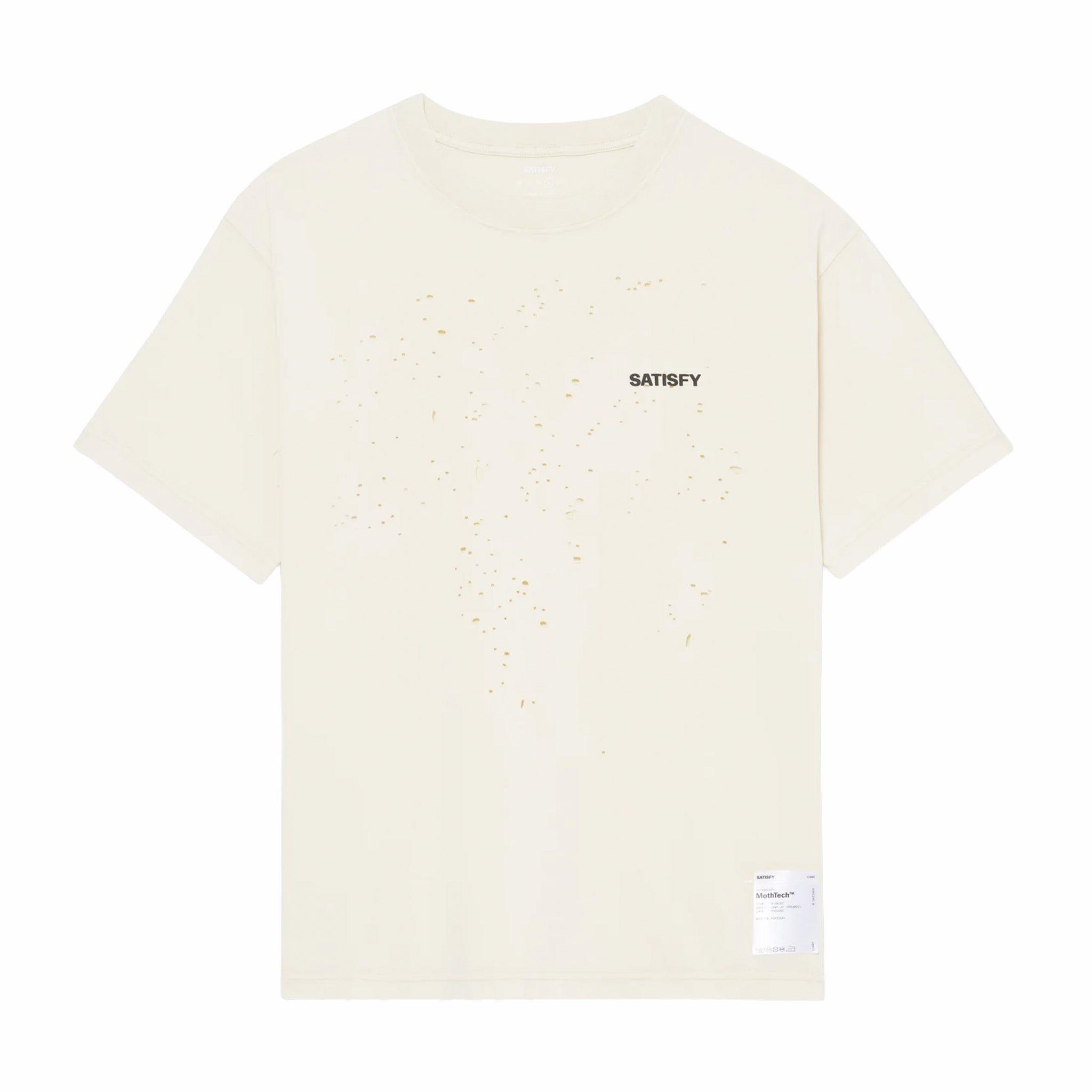 Satisfy Men's MothTech T-shirt 11006-12A02 (Aged Ecru)