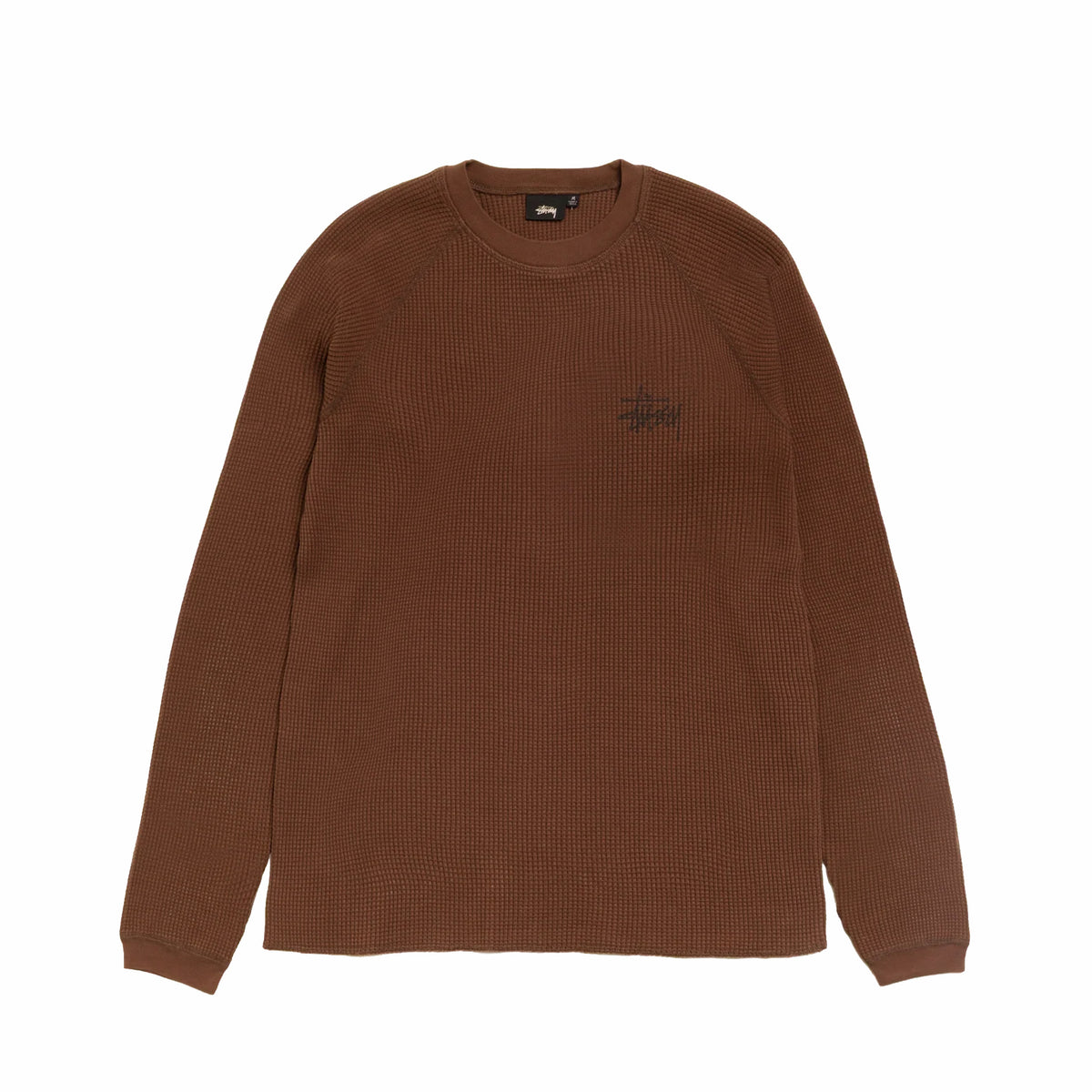 Stüssy Raglan Thermal Basic Stock (Brown)