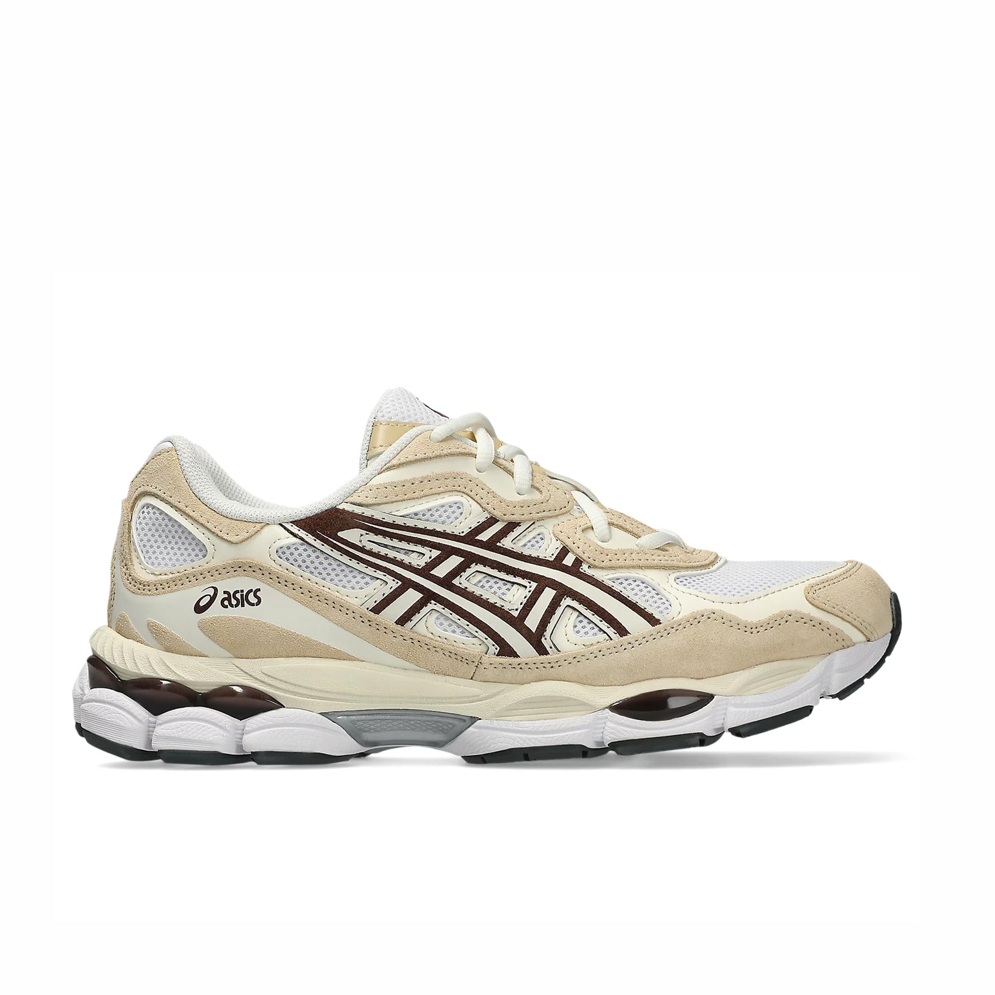 ASICS Men's GEL-NYC (White/Roasted Coffee)