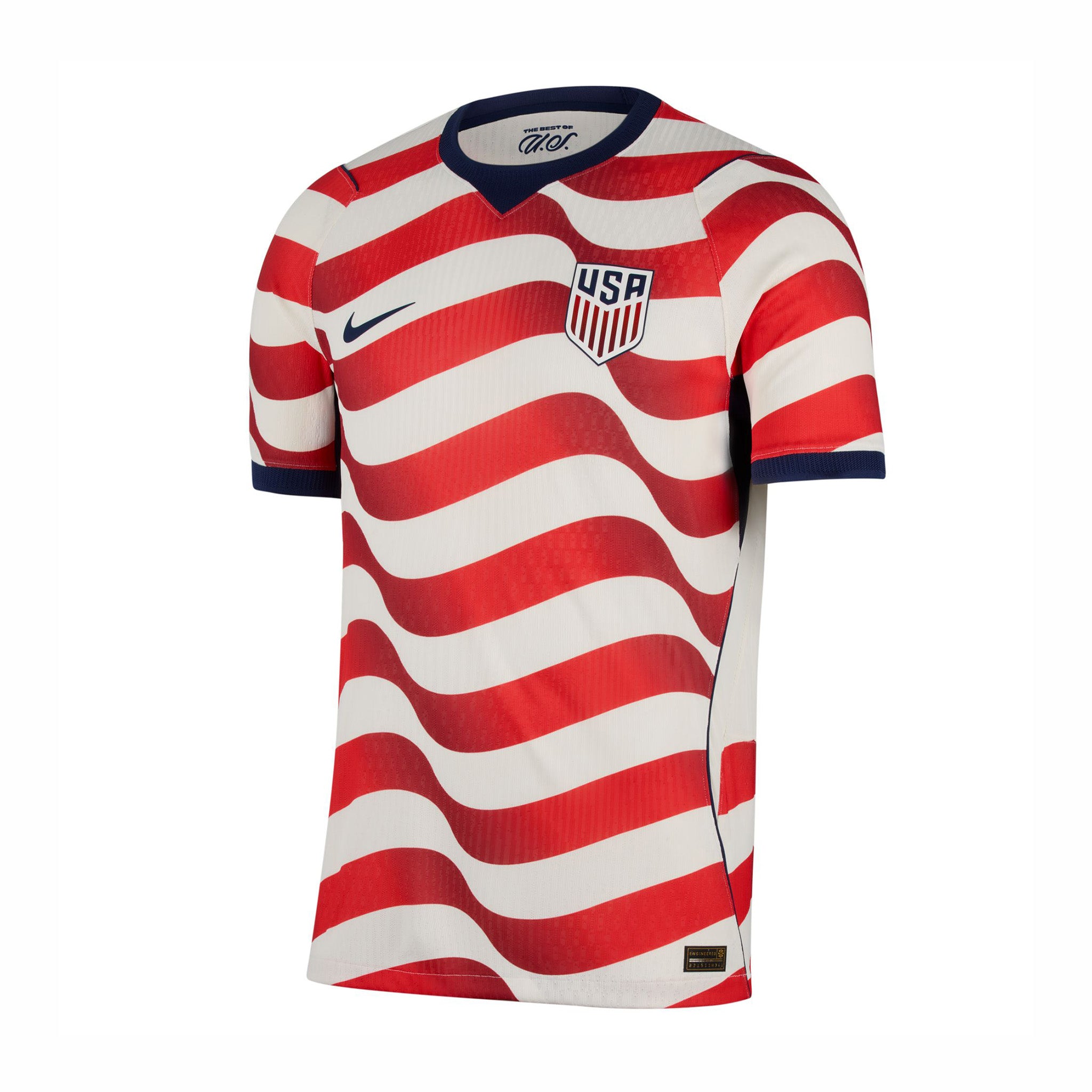 Nike USMNT 2026 Match Home Aero-FIT Soccer Authentic Jersey (Sail/Midnight Navy/Midnight Navy) - August Shop
