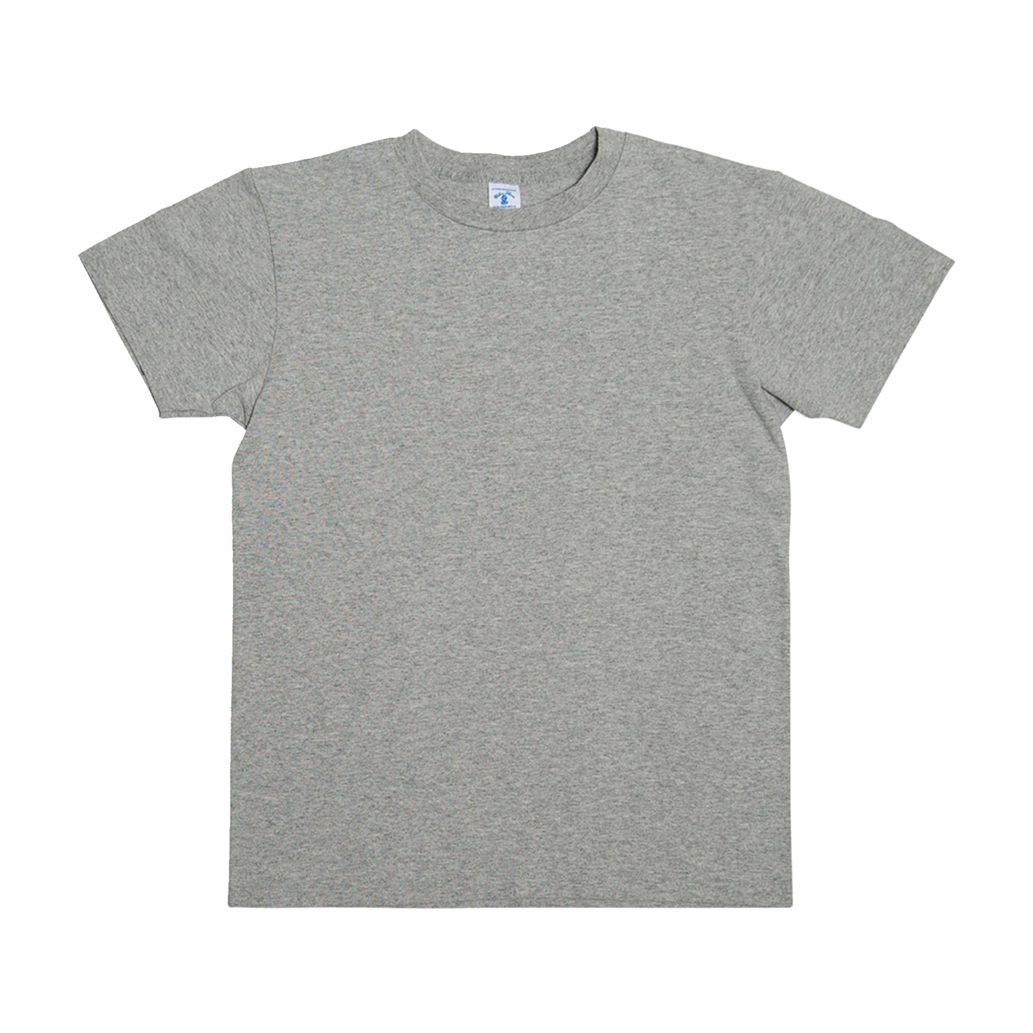 Velva Sheen Short Sleeve Crew Neck Tee - 2 Shirts Pac (Heather Grey) - August Shop