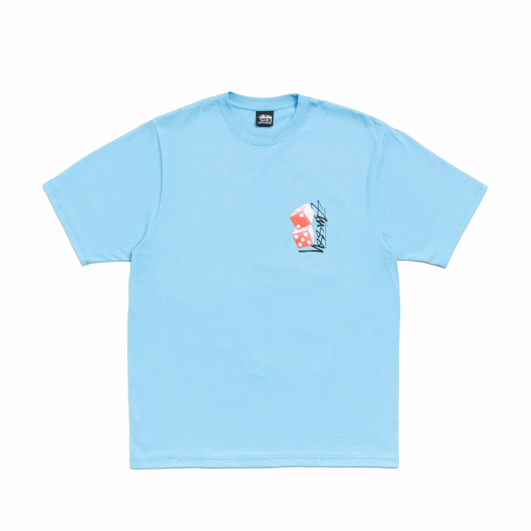 Stüssy Tall Dice Tee (Sky Blue)