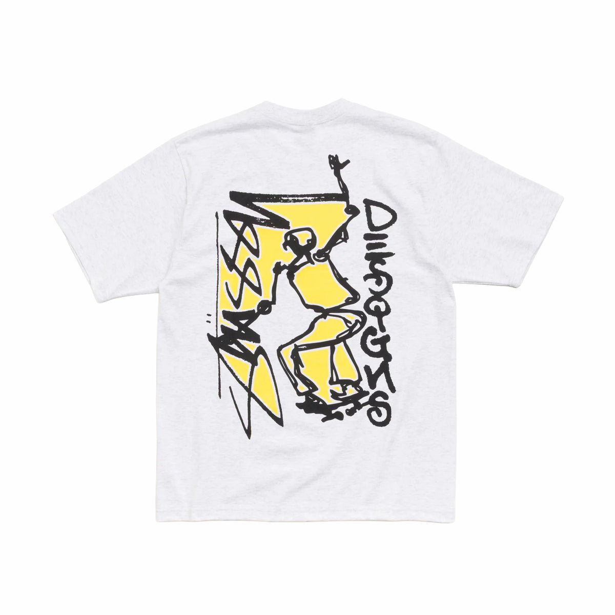 Stüssy Smooth SK8 Tee (Ash Heather)
