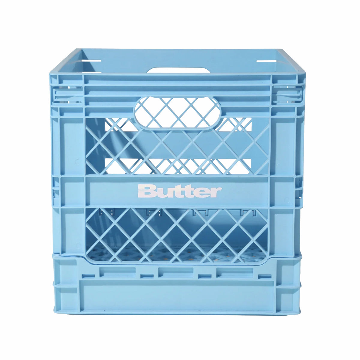 Butter Goods Collapsable Record Crate (Sky Blue)