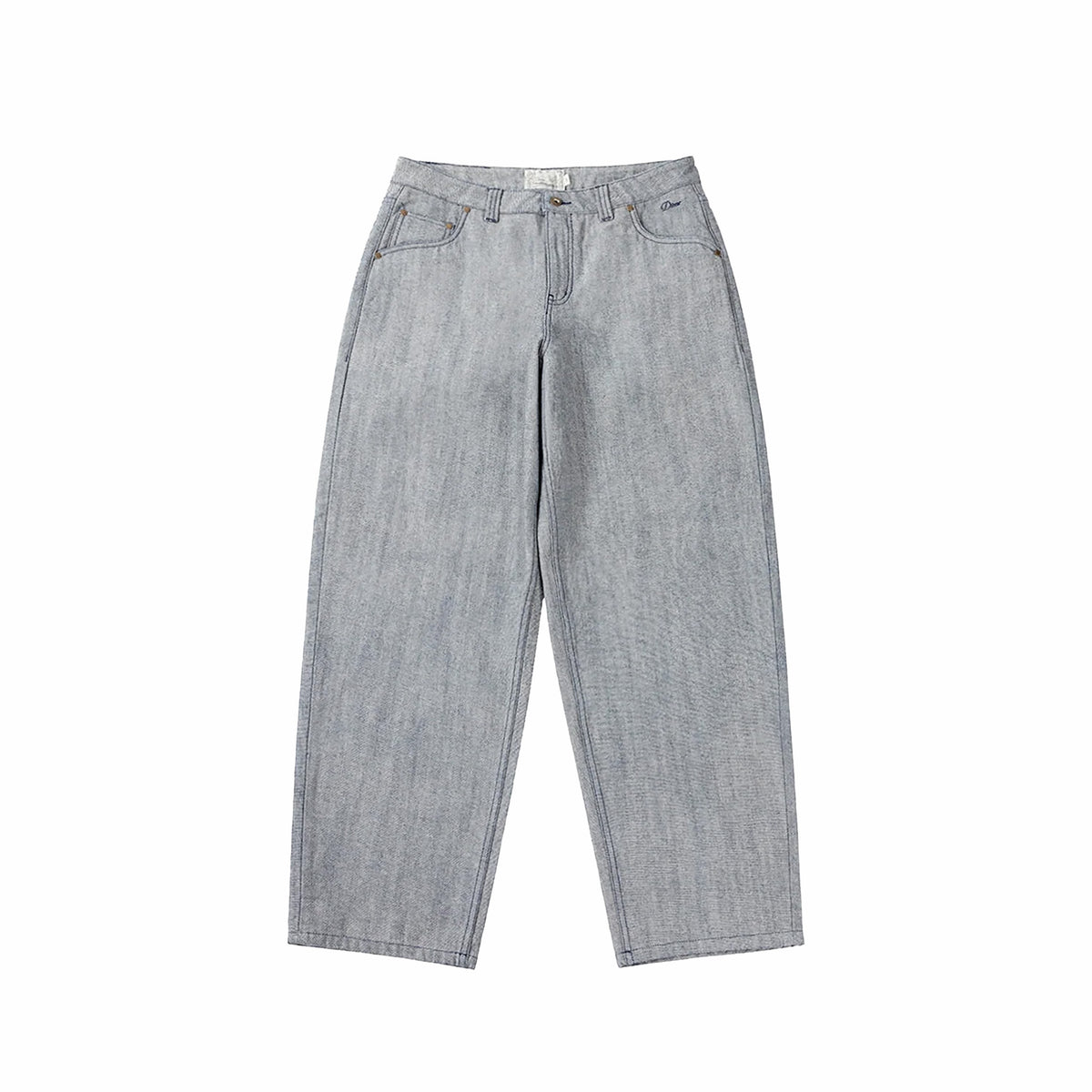 Dime Baggy Denim Pants (Reverse Indigo)