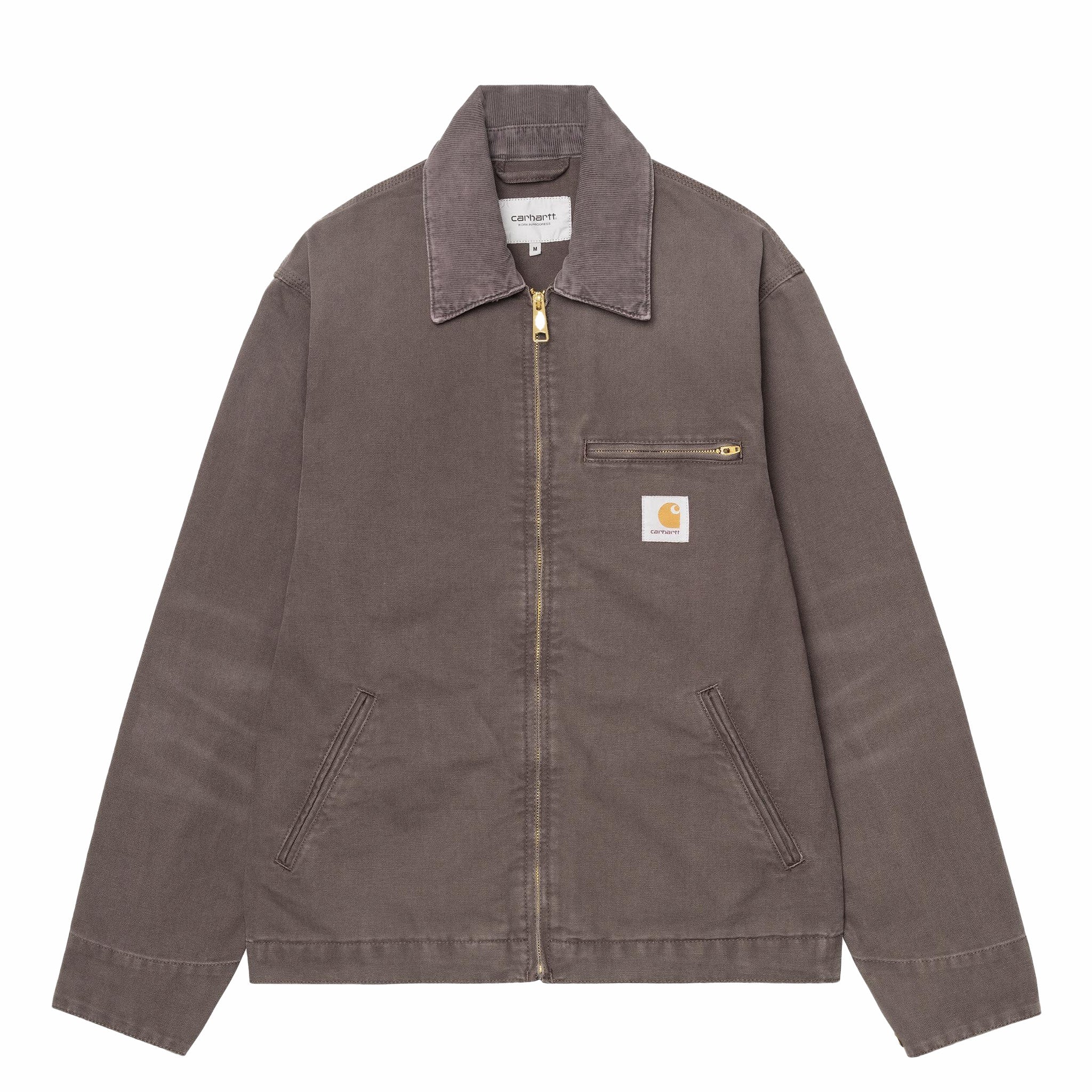 Carhartt WIP Detroit Jacket - Stone Canvas (Shale/Shale) - August Shop