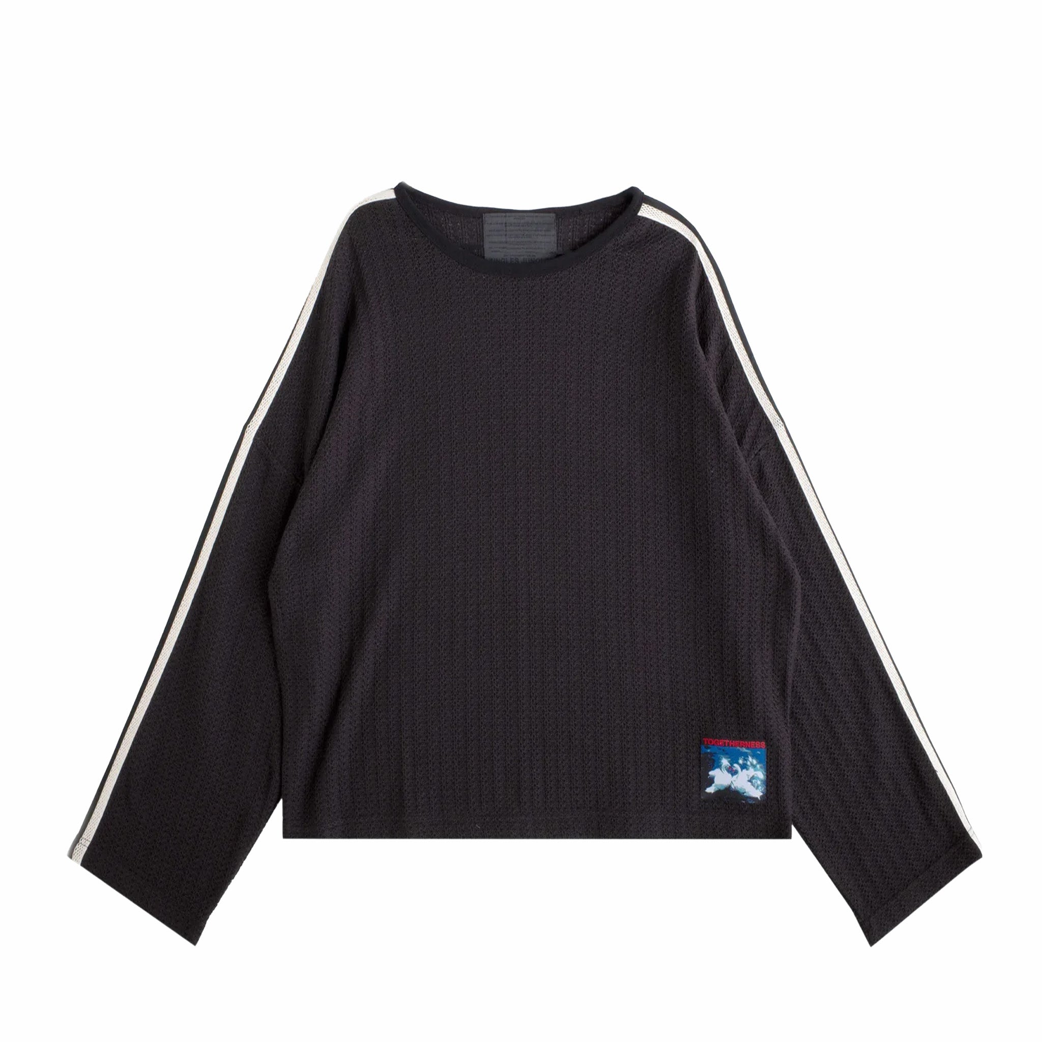 Jungles Panel Trim Knit (Black)