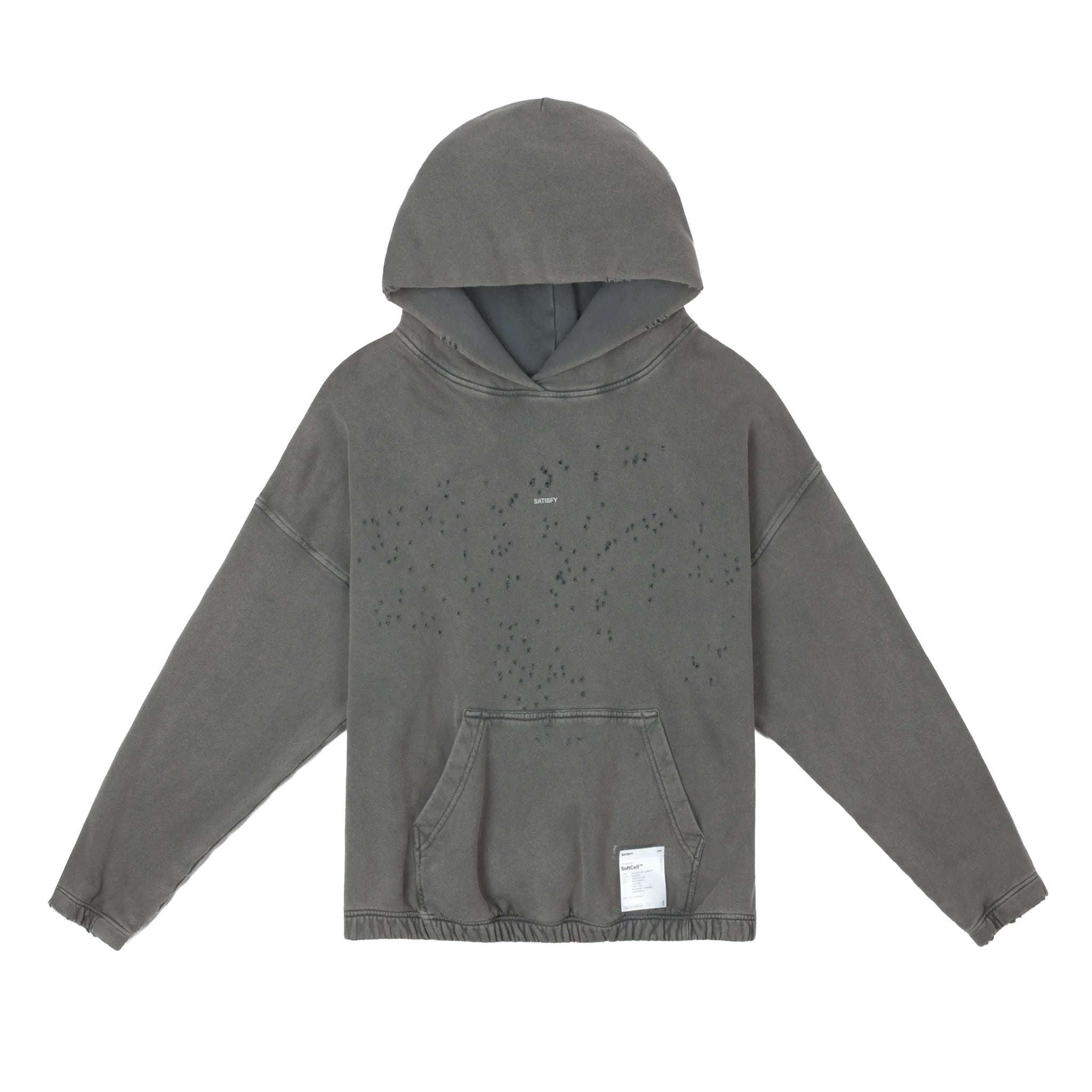 Satisfy Men's MothTech Hoodie 11097-01A02 (Faded Black)