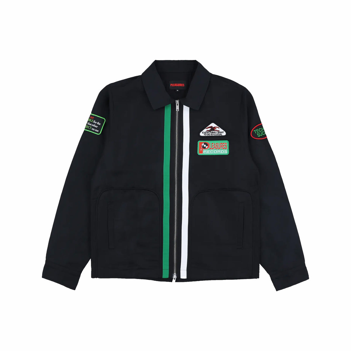 Pleasures Record Jacket (Black)